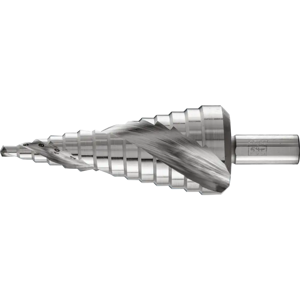 Pferd Tools PFERD TOOLS Stufenbohrer HSSE Co5 14 Bohrstufen Ø 4-30 mm 3-Flächenschaft-Ø 10 mm-1 Product picture Primär-Darstellung
