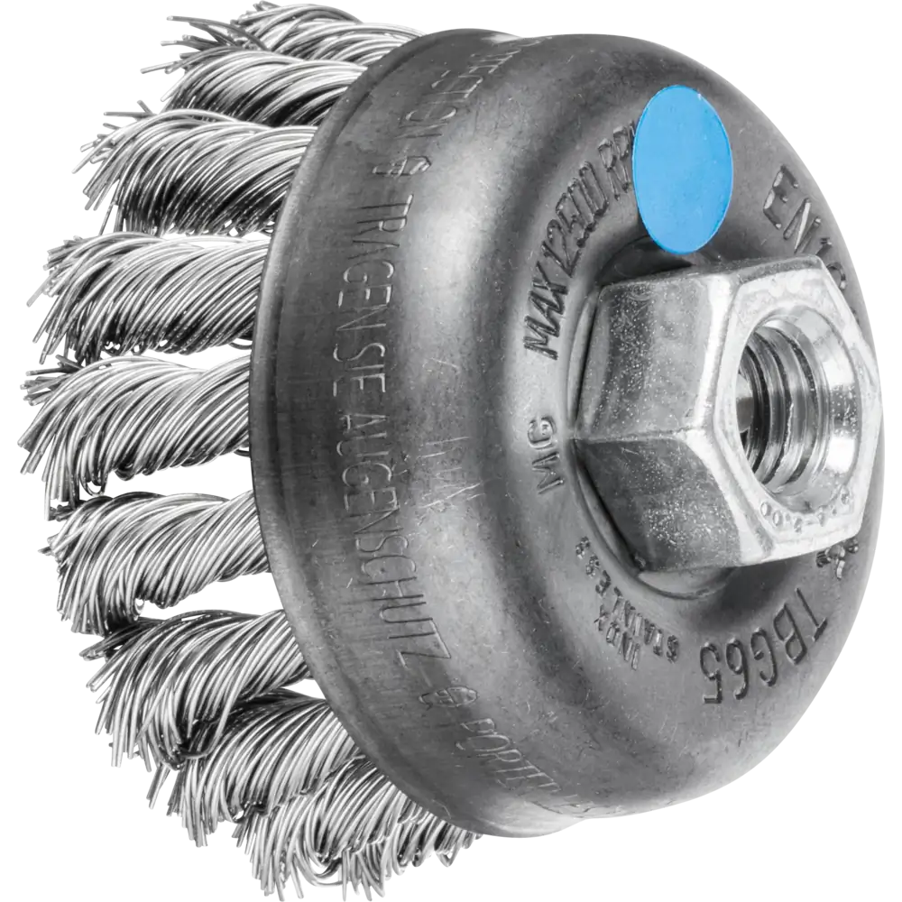 Pferd Tools PFERD TOOLS Topfbürste gezopft TBG Ø 65 mm M14 Edelstahl-Draht-Ø 0,50mm Winkelschleifer (1)-1 Product picture Primär-Darstellung