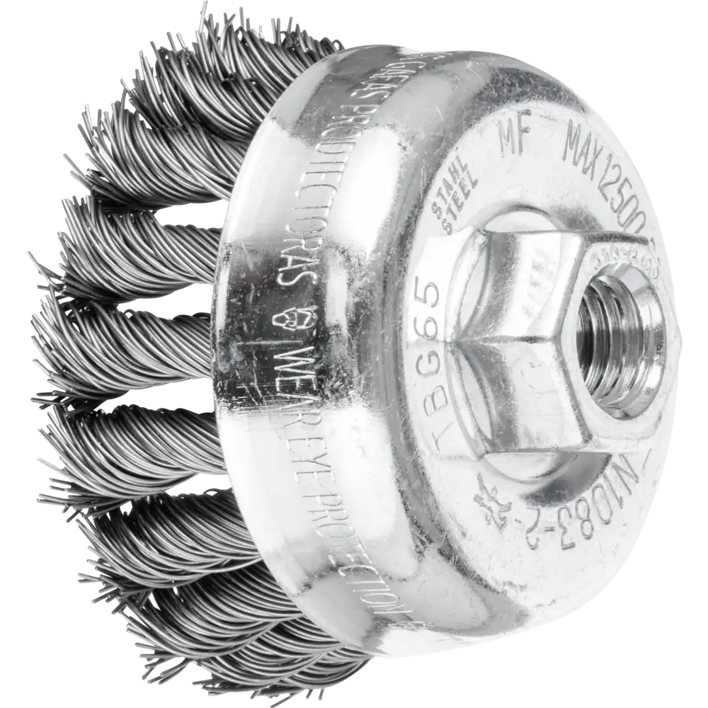 Pferd Tools PFERD TOOLS Topfbürste gezopft TBG Ø 65 mm M14 Stahl-Draht-Ø 0,50mm Winkelschleifer-1 Product picture Primär-Darstellung