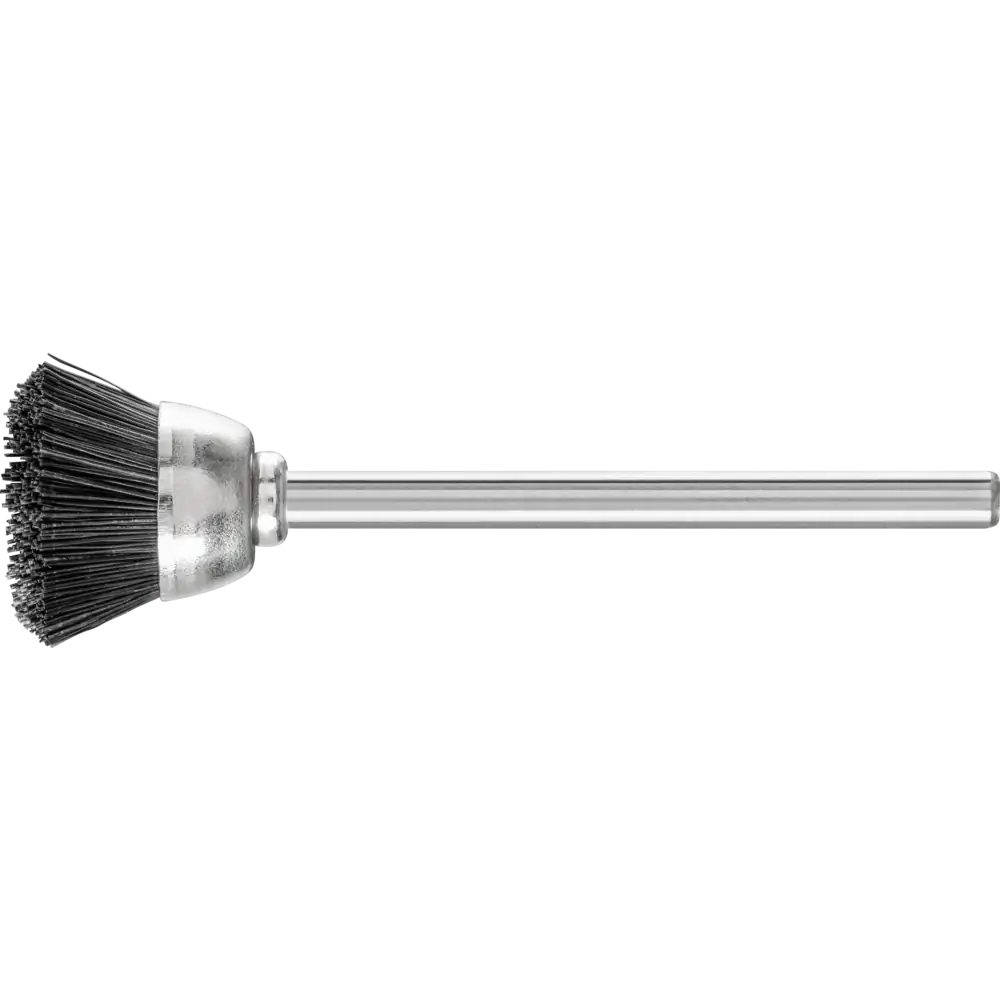 Pferd Tools PFERD TOOLS Miniatur- Topfbürste TBU Ø18 mm Schaft-Ø3 mm schwarze Schweineborste-1 Product picture Primär-Darstellung