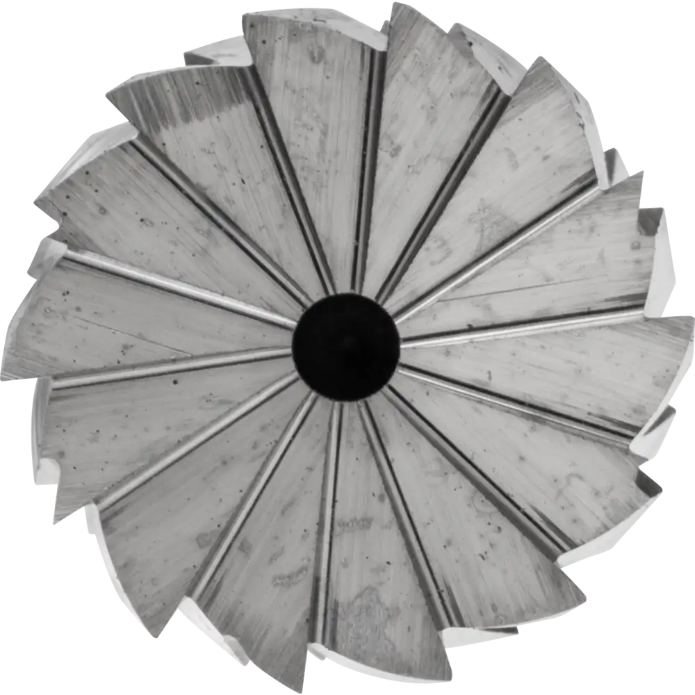 Pferd Tools PFERD TOOLS Hartmetall Winkelfrässtift stirnverzahnt WKNS Ø 06x07mm Schaft-Ø 3mm Z3P universal mittel kreuzverzahnt-2 Product picture Draufsicht