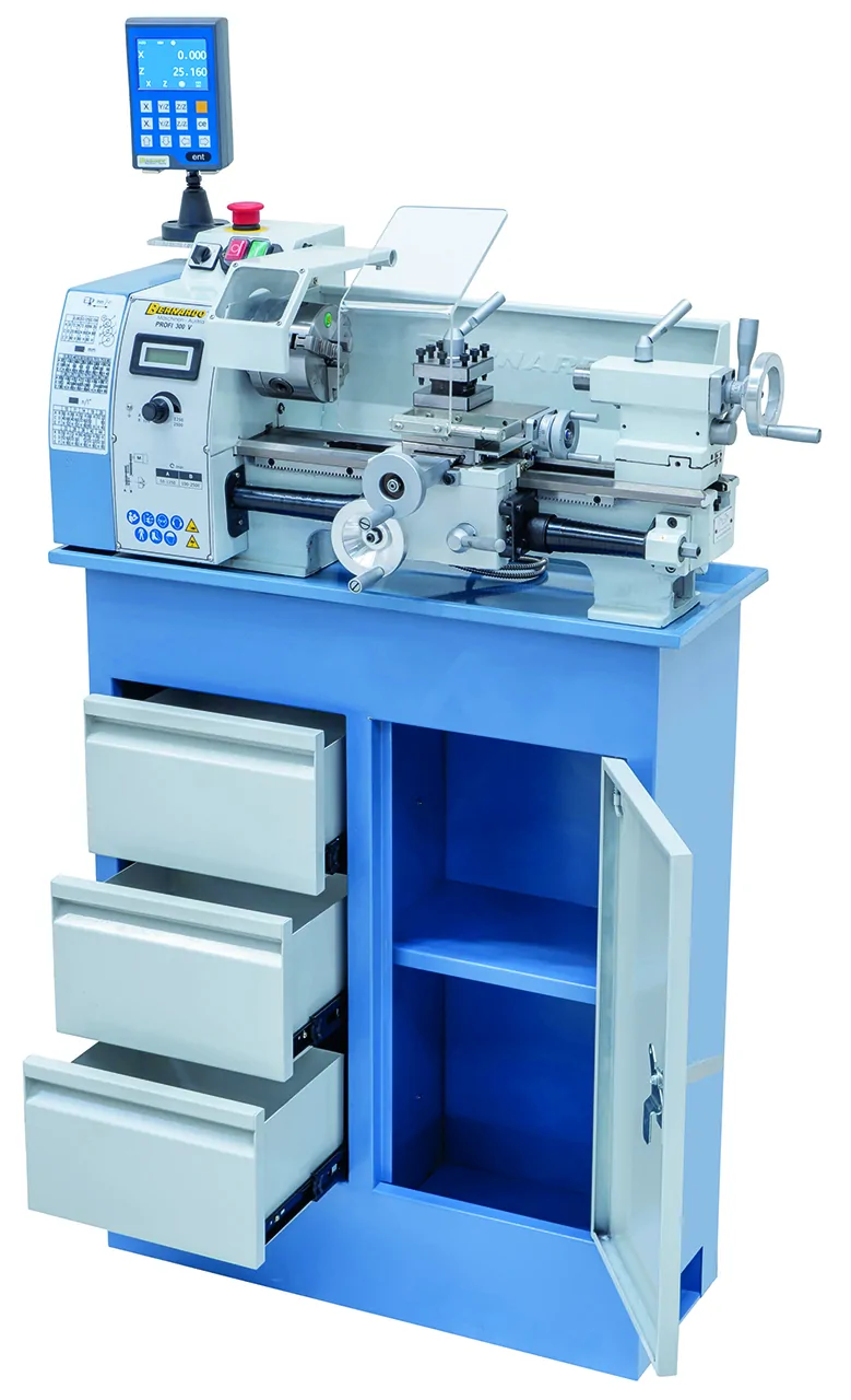 Bernardo Tischdrehmaschine Profi 300 V / 230 V inkl. 2-Achs Digitalanzeige DT 40 -2