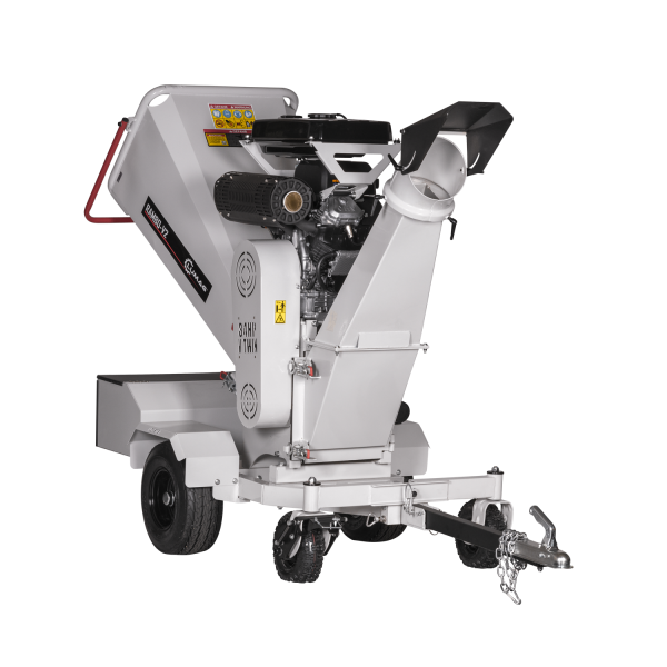 Lumag Benzin-Trommelhäcksler RAMBO-V2 V-2-Zylinder-1