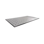 Unicraft MDF-Lochrasterarbeitsplatte 1500 x 800 x 25 mm / Bohrung-Ø 20 mm -1