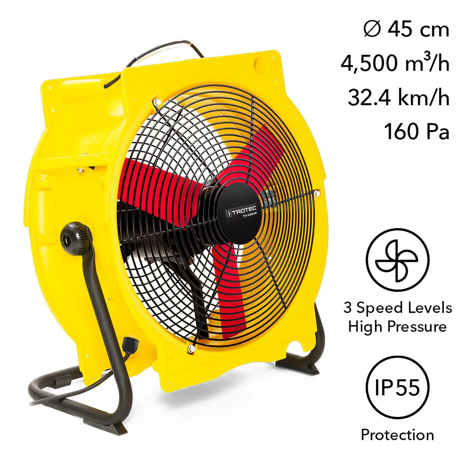 Trotec Axialventilator TTV 4500 HP-3
