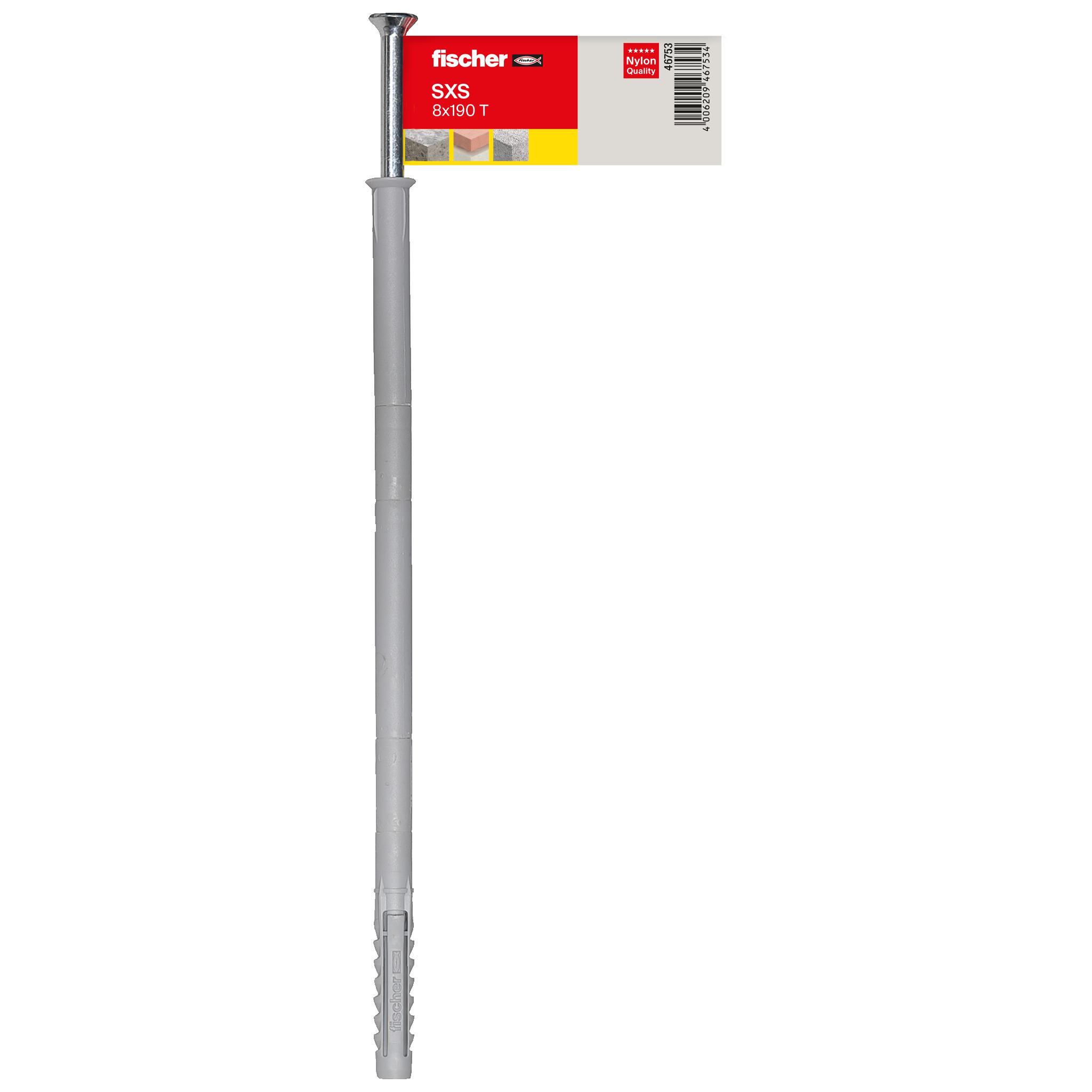 fischer Langschaftdübel SXS 8x190 T E-1 fischer Langschaftdübel SXS 8x190 T E-1