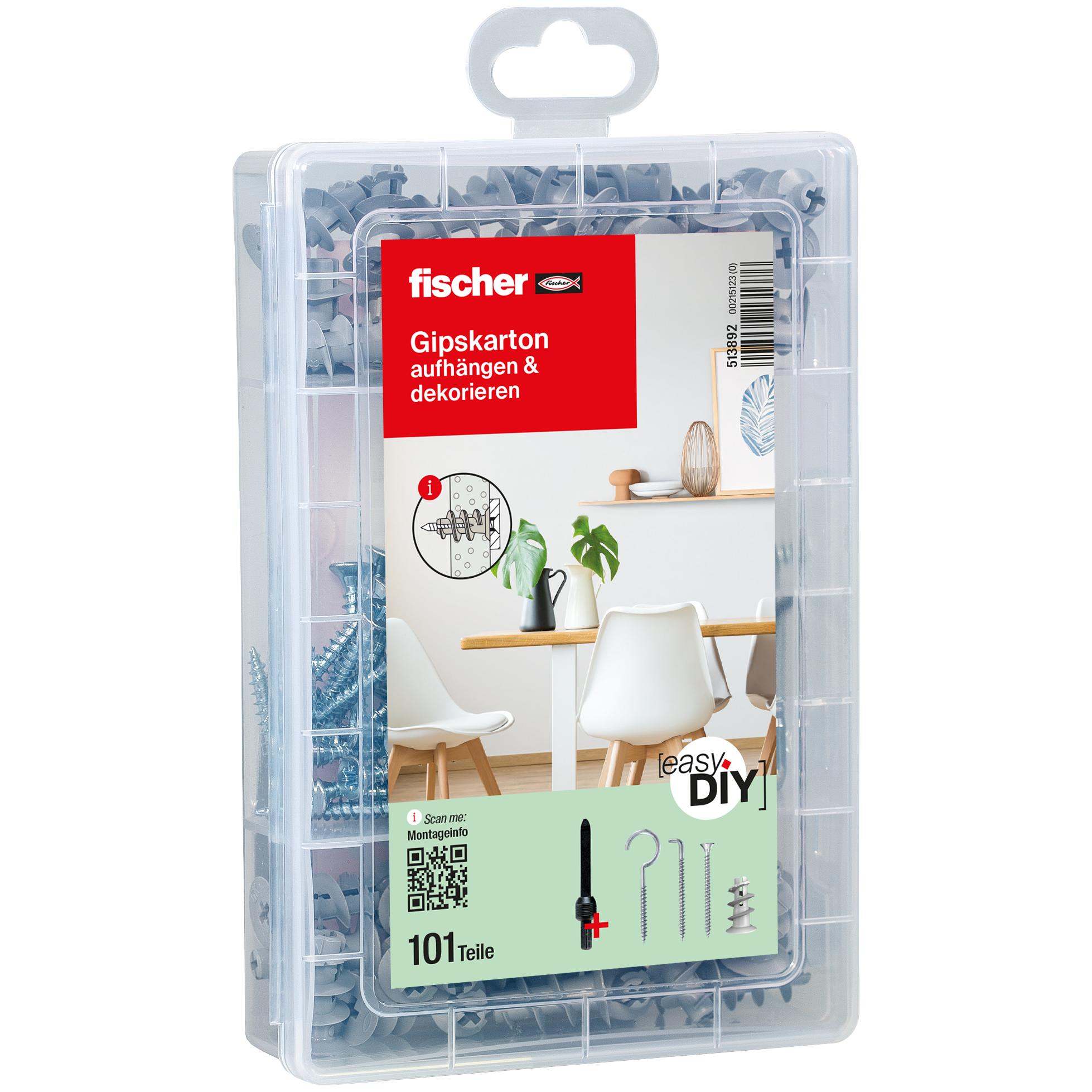 fischer EasyDIY Box Gipskarton (101)-1 fischer EasyDIY Box Gipskarton (101)-1