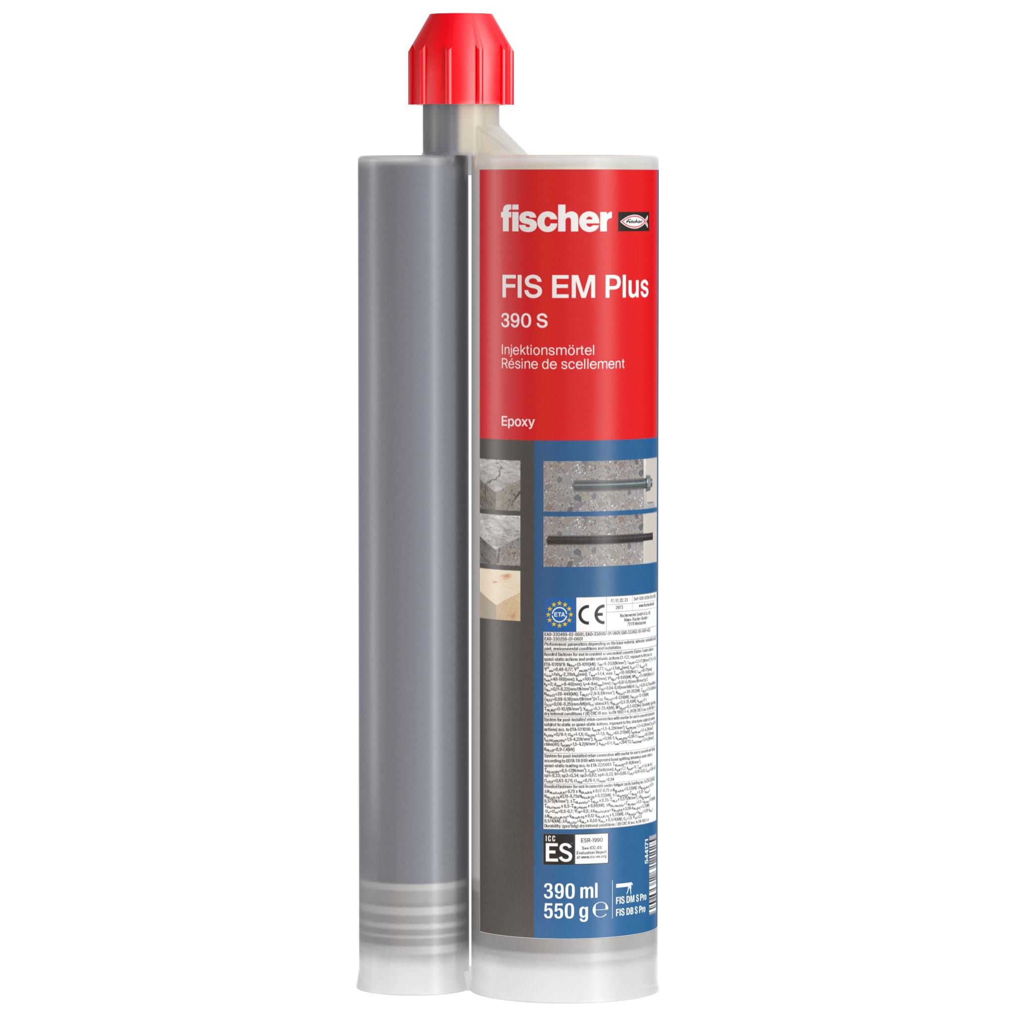 fischer Epoxidharzmörtel FIS EM Plus 390 S-1 fischer Epoxidharzmörtel FIS EM Plus 390 S-1