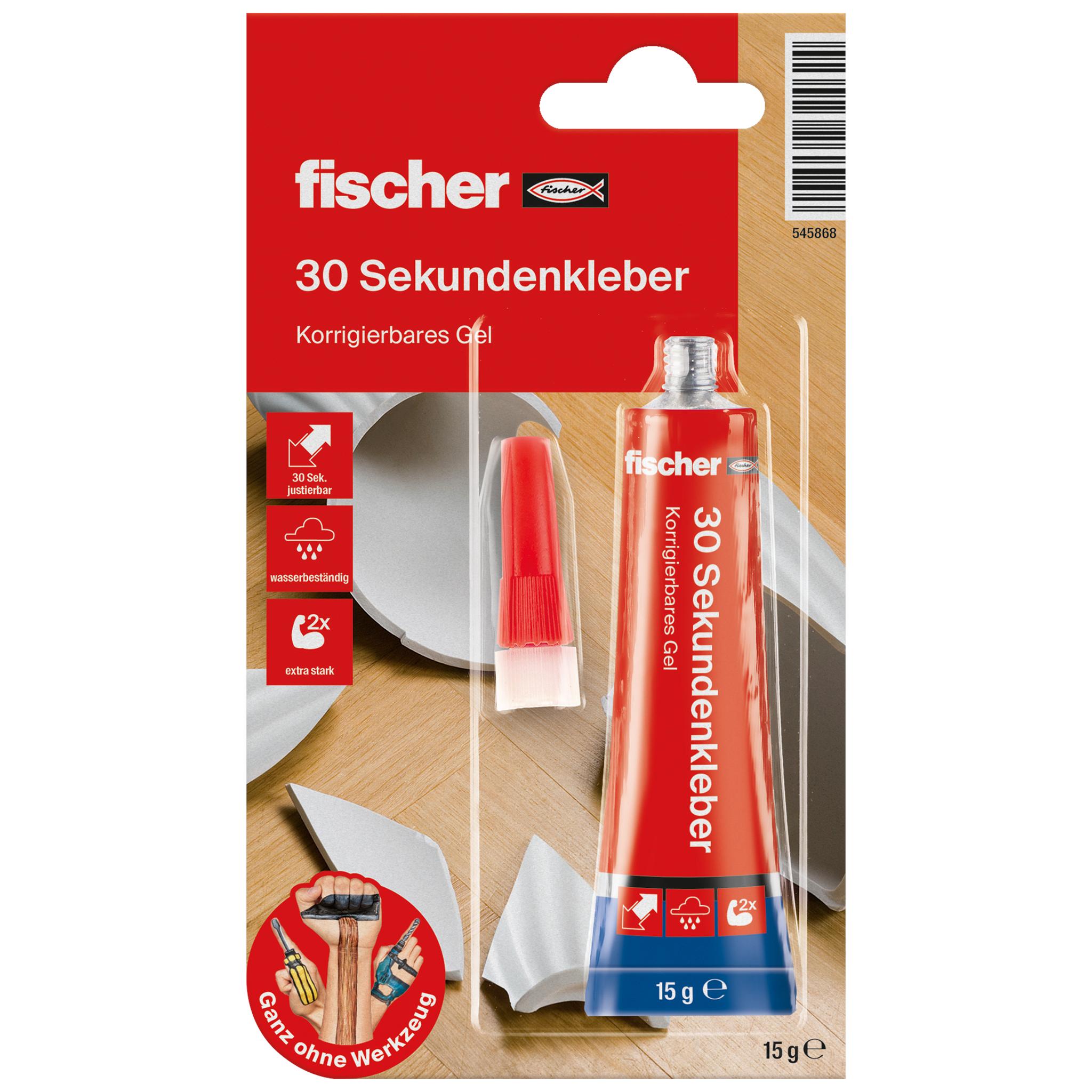 fischer GOW 30 Sekunden Kleber 15g-2