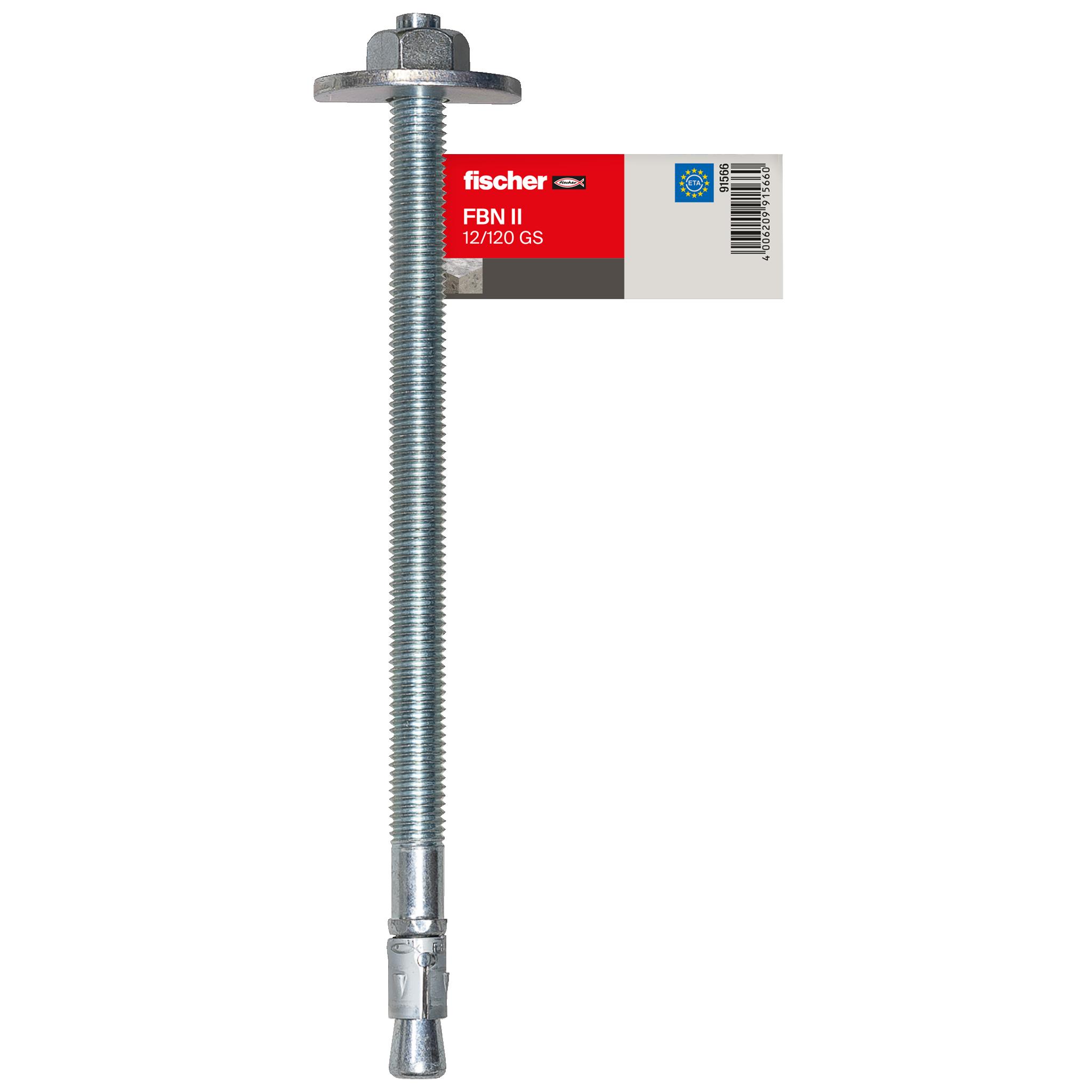 fischer Bolzenanker FBN II 12/120 GS E-1 fischer Bolzenanker FBN II 12/120 GS E-1