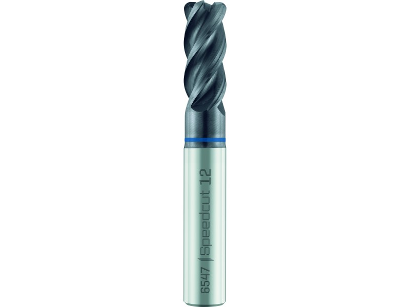 merged_product_3870.jpg Maykestag VHM-SPEEDCUT Inox, Z=4, Ø 8.0Eckenradius=0.5 mm, 39-42°, DIN 6527L-freigestellt, ALUNIT-S, Zyl.Schaft DIN 6535-HA – Bild 1