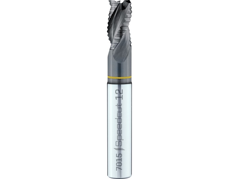 Maykestag VHM-Schruppfräser SPEEDCUT-Aluminium, Z=3, Ø 6.035°, lang, DIN 6527L, Typ WR,Zyl. Schaft DIN 6535-HA