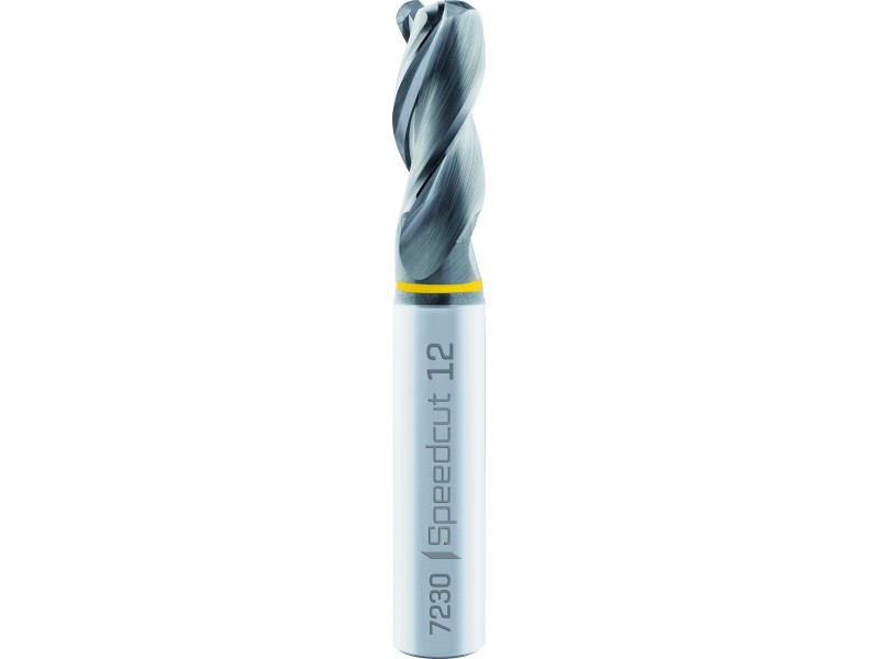 merged_product_4695.jpg Maykestag VHM-Speedcut Aluminium Ø 6.0,Z=3, Eckenradius=1.0 mm, 34-38°, DIN 6527L-freigestellt, Zyl.Schaft DIN 6535-HA – Bild 1
