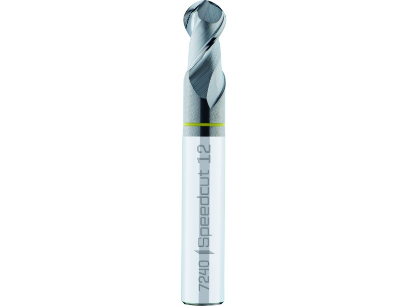 merged_product_4717.jpg Maykestag VHM- Vollradiusfräser SPEEDCUT Aluminium, Z=2, Ø 4.043-45°, DIN 6527L-freigestellt,Zyl.Schaft DIN 6535-HA – Bild 1