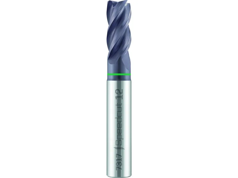Maykestag VHM-SPEEDCUT Univ., Z=4, Ø 4.035-38°, DIN 6527L-freigestellt,Weldon Fläche DIN 6535-HB,ALUNIT-S – Bild 1