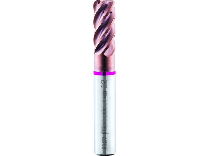 merged_product_5145.jpg Maykestag SPEEDCUT 4.0 Titanium, Ø 3.0 HPC Schaftfräser, Z=5 mit Innenkühlung, 40° vario, Eckenradius=0.25 mm, DIN 6527L-freigestellt, Zyl. Schaft DIN 6535-HA,AERODUR – Bild 1