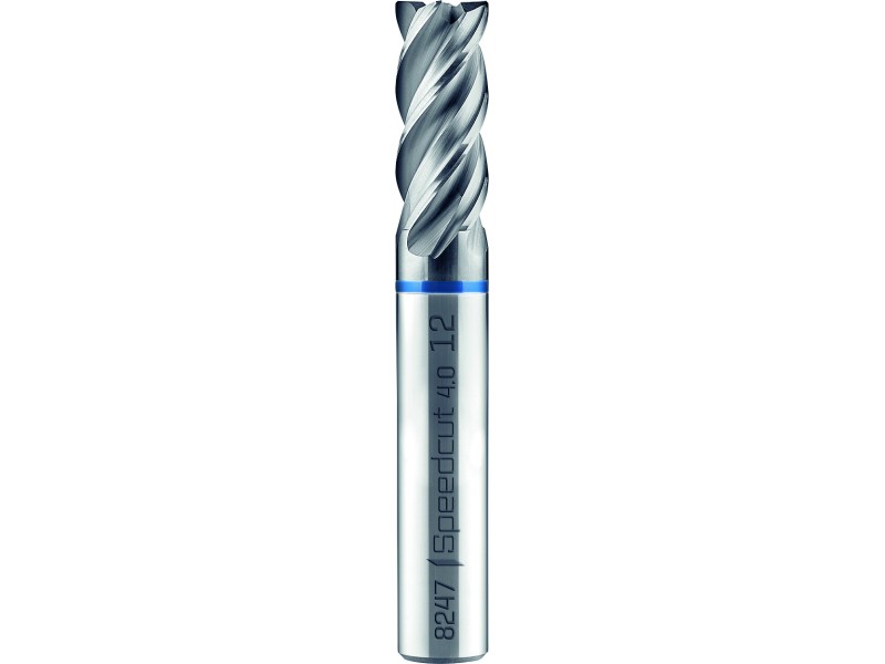 merged_product_5313.jpg Maykestag SPEEDCUT 4.0 Inox, Ø 8.0HPC Schaftfräser, Z=4, 39-42°, DIN 6527L, Zyl.Schaft DIN 6535-HA,ULTRADUR – Bild 1