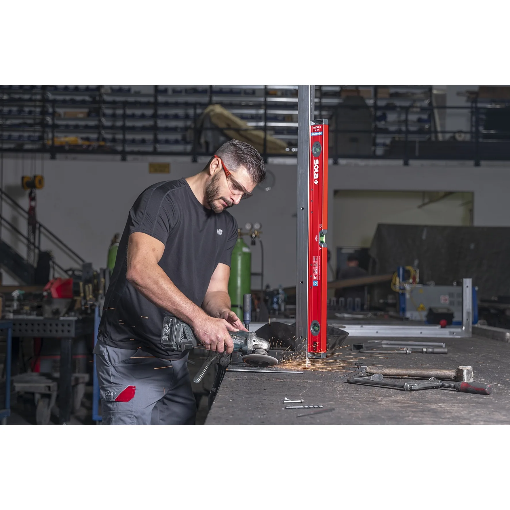 Sola Alu-Magnetwasserwaage RedM 3 60-2