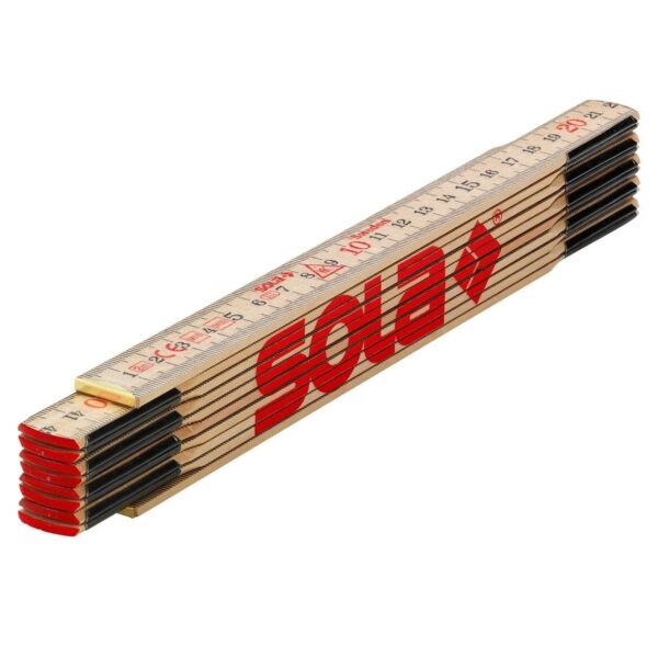 Sola Holz-Meterstab 2 m H 2/10-1