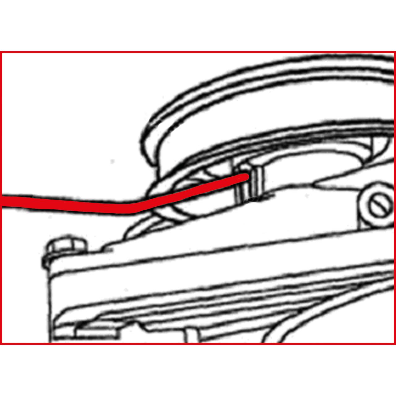 KS Tools Lüfterkupplung-Gegenhalter für Mercedes-2 Foto Anwendung Allgemein PKW