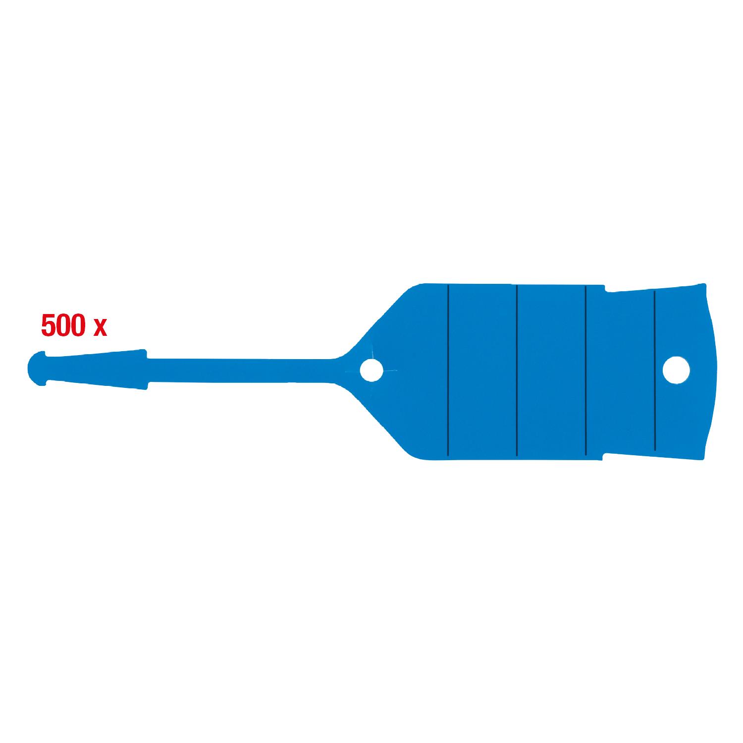 KS Tools Schlüsselanhänger mit Schlaufe, blau, 500 Stück-1 Foto Gesamt Allgemein