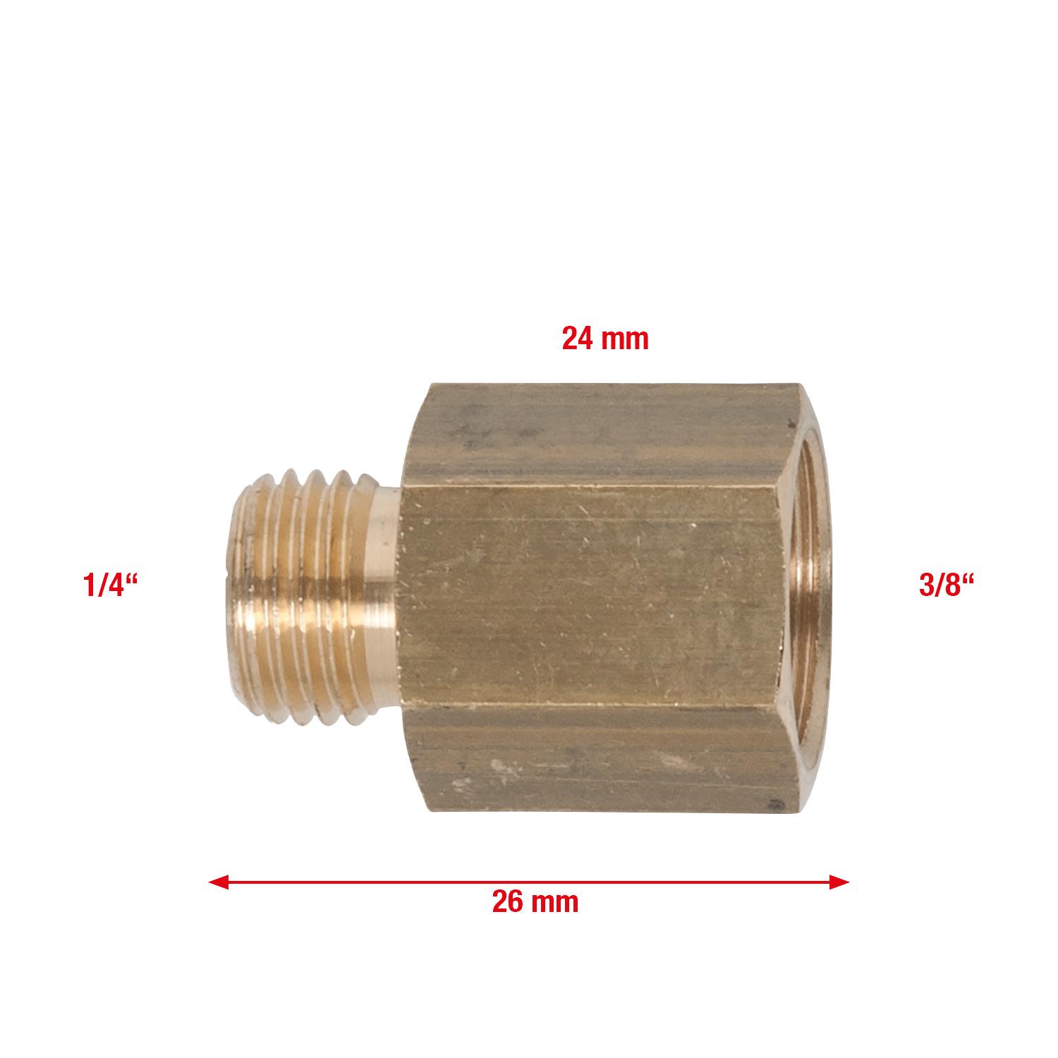 KS Tools Messing-Reduziernippel, G1/4"AG x G3/8"IG-1 Foto Gesamt Allgemein