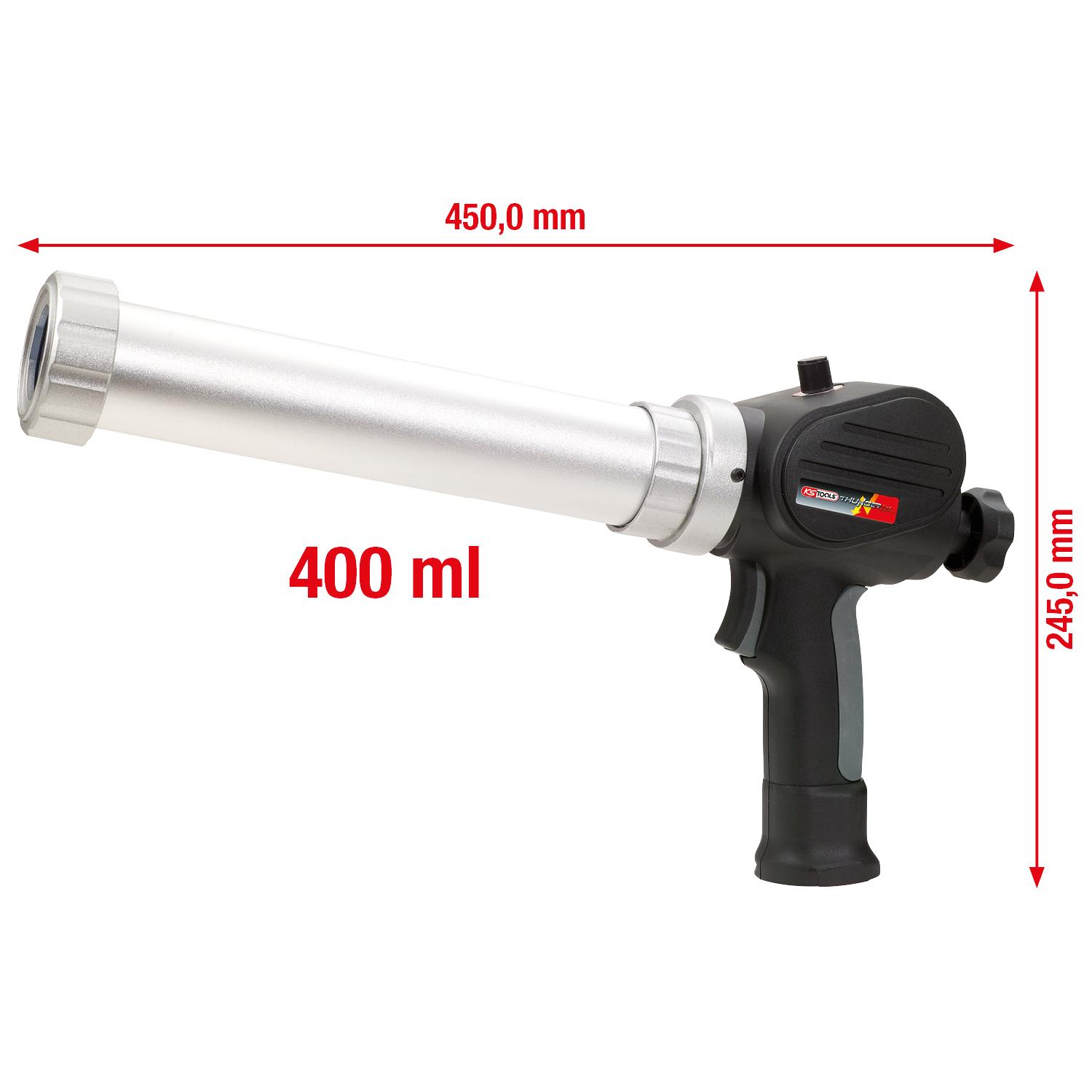 KS Tools Akku-Kartuschen-Pistole 400 ml ohne Akku und Ladegerät-1 Foto Gesamt Allgemein