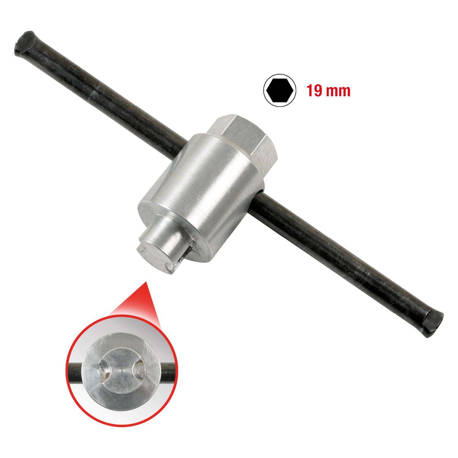 KS Tools Harnstoff-Ablassschlüssel für AdBlue®-Tank, 19 mm-1 Foto Gesamt Allgemein
