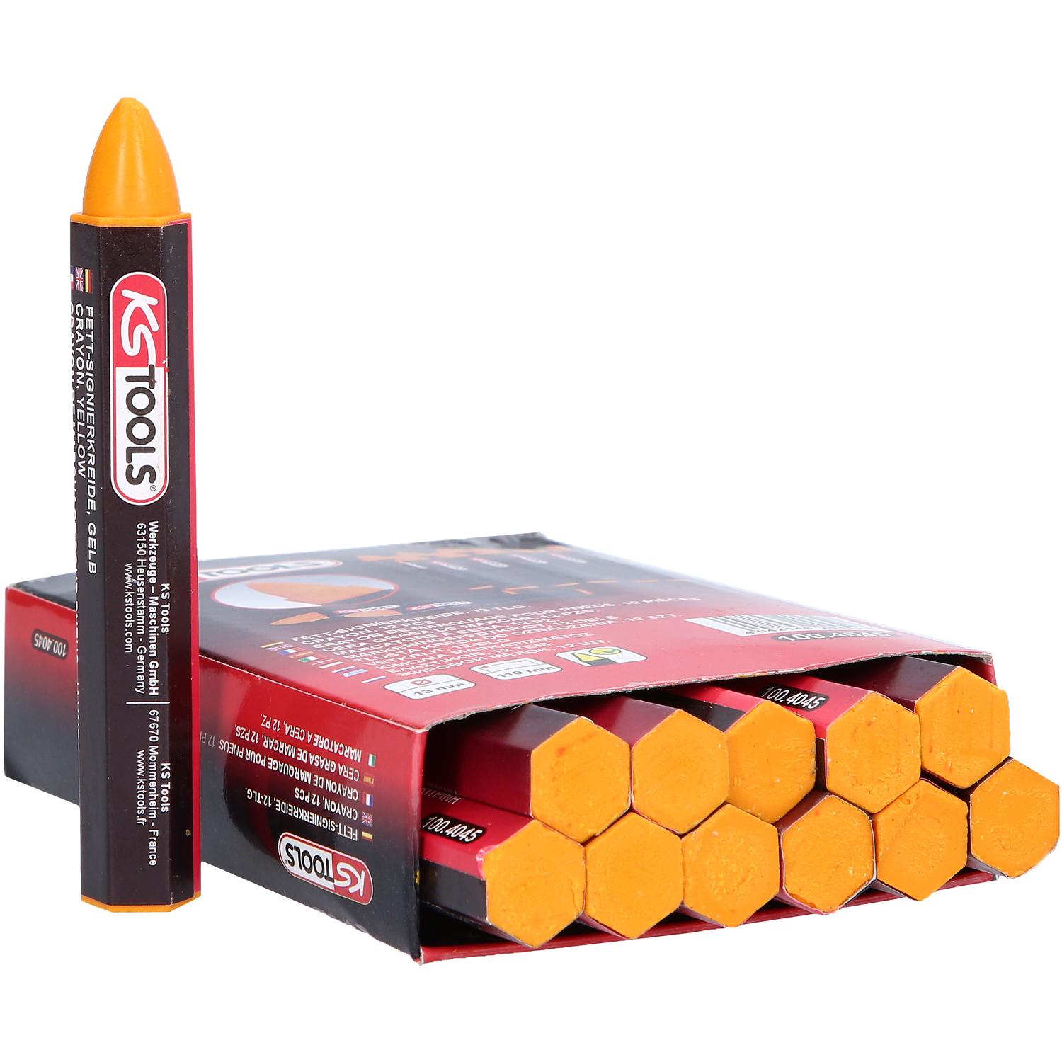 KS Tools Signierkreide, gelb,12er Pack-2 Hauptbild