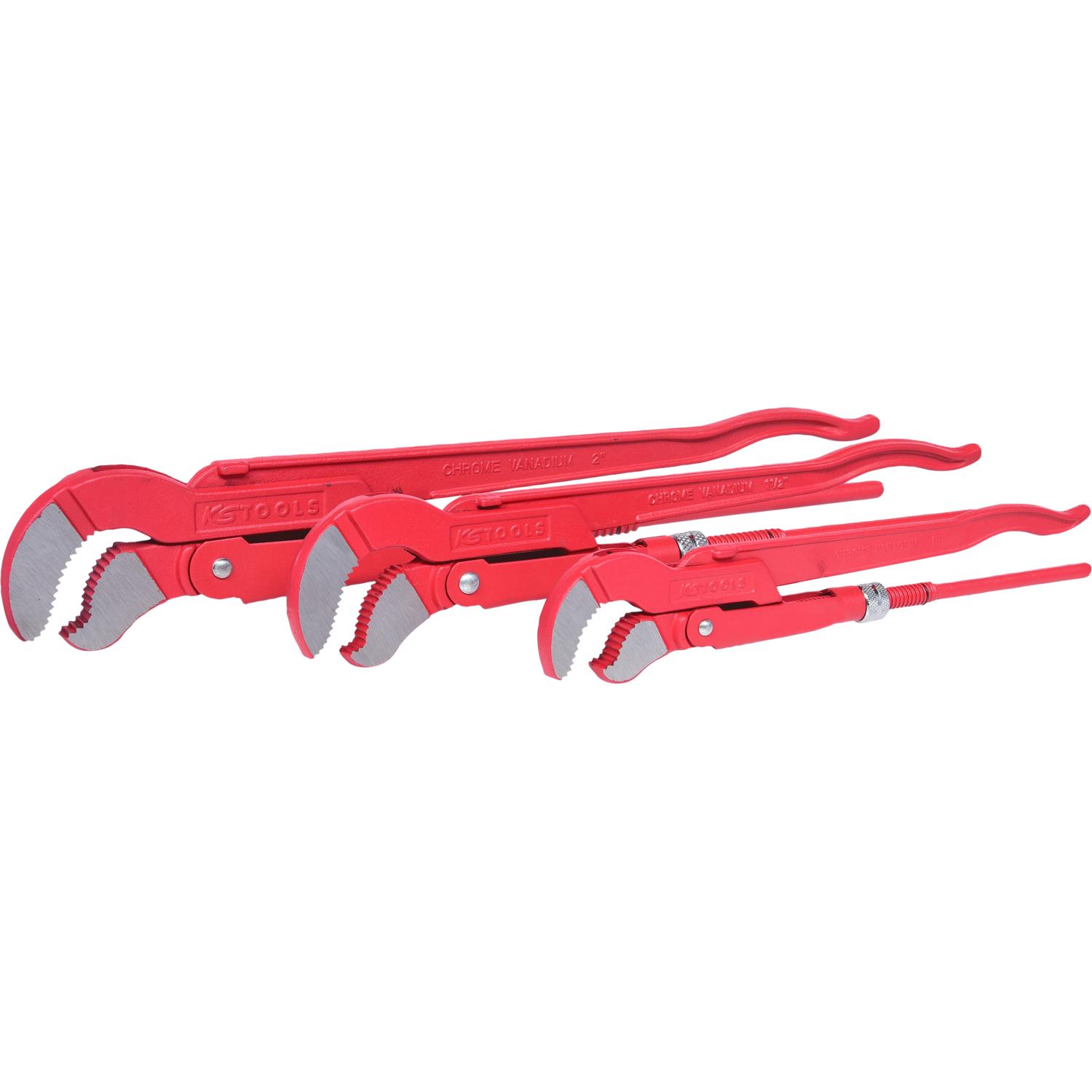 KS Tools Eckrohrzangen-Satz, 3-tlg-2 Hauptbild