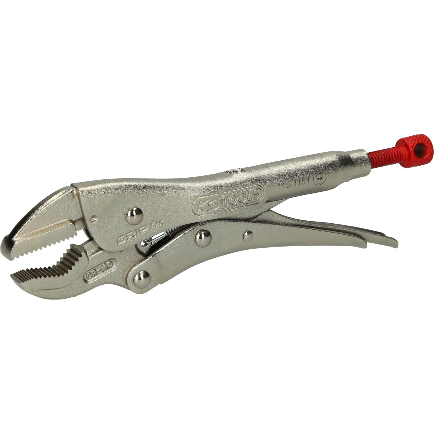 KS Tools Gripzange, V-Backen, 185 mm-1 Hauptbild
