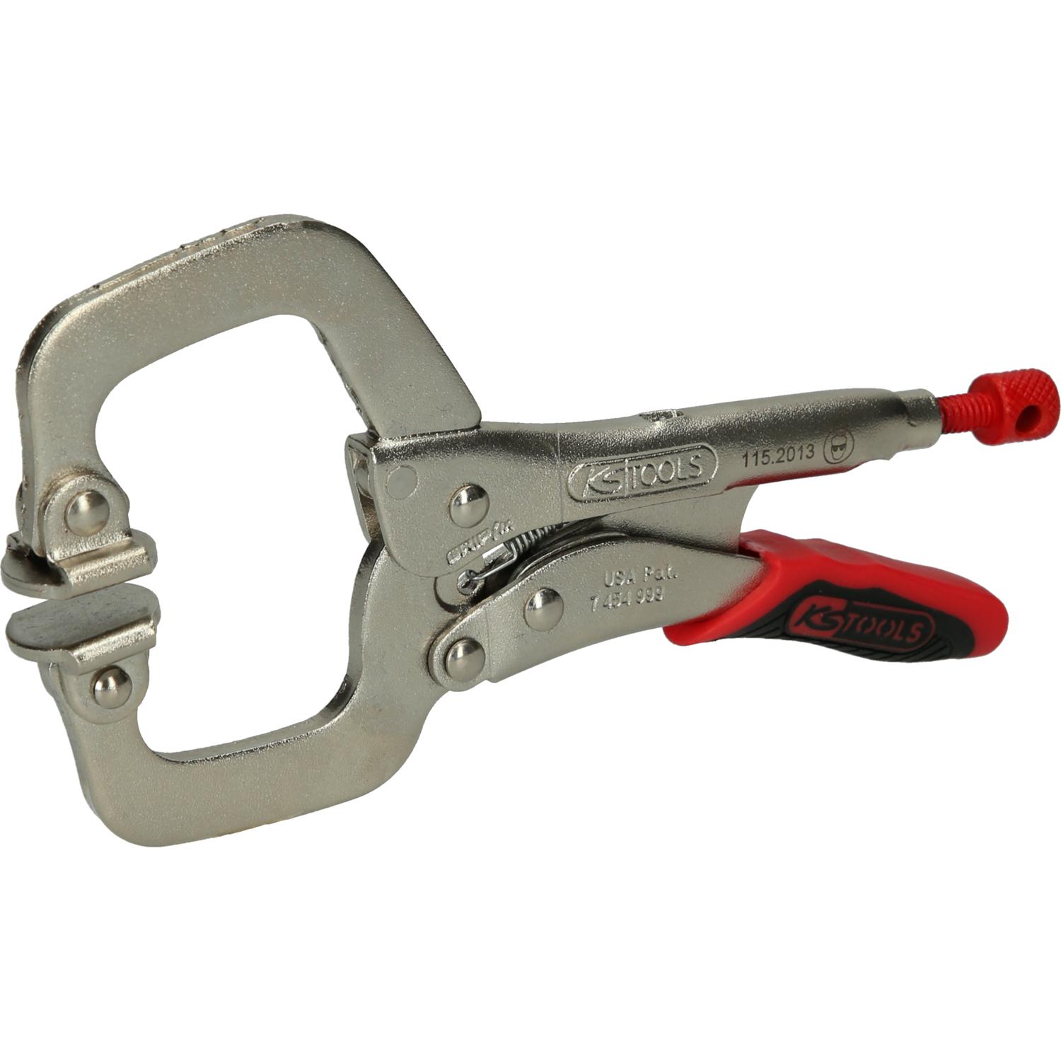 KS Tools Schweiß-Klammer-Gripzange, beweglichen Spannbacken 0-30mm-1 Hauptbild