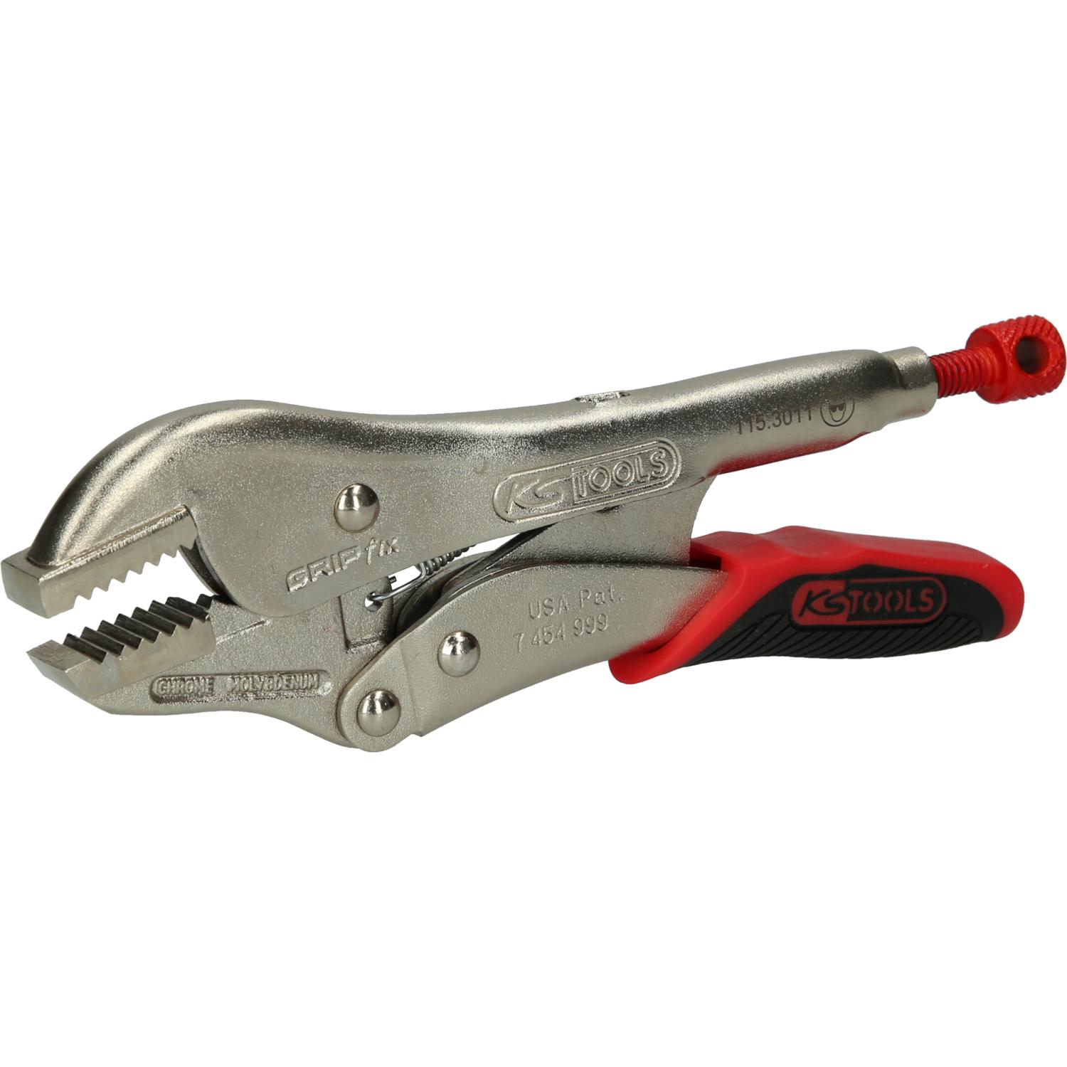 KS Tools Gripzange mit Easy-Release, gerade Backen,40mm,L=175mm-1 Hauptbild