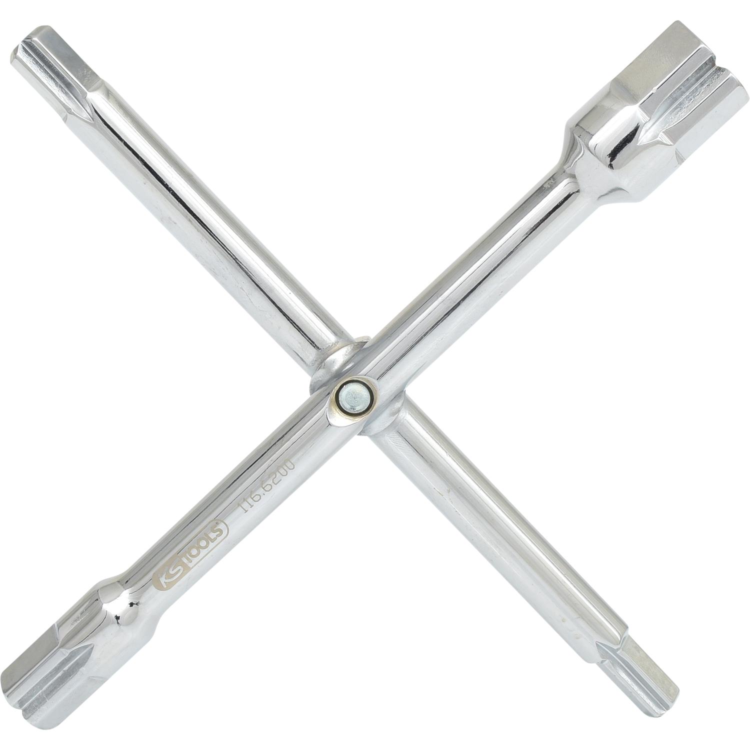 KS Tools Sanitär-Kreuzschlüssel, 10 Funktionen-1 Hauptbild