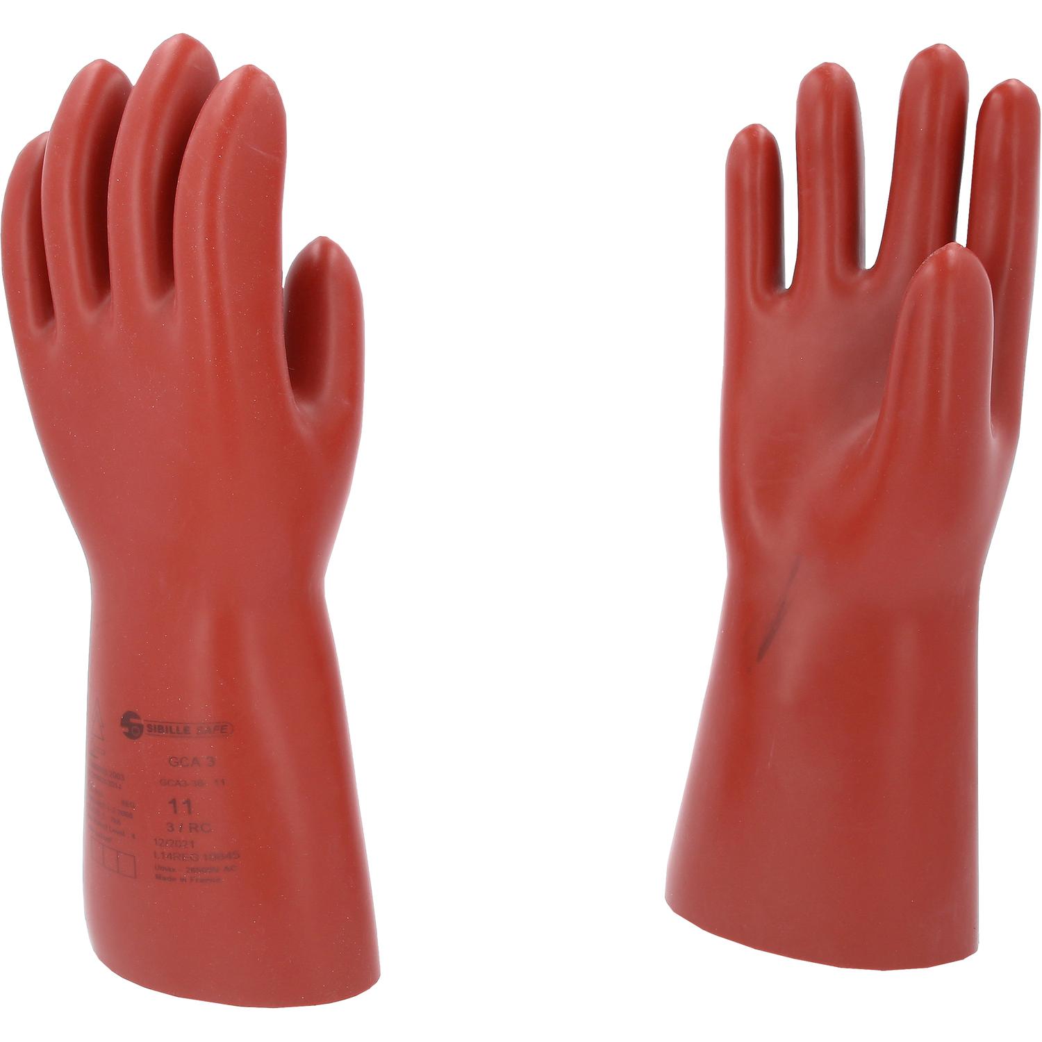 KS Tools Elektriker-Schutzhandschuh mit mechanischen und thermischen Schutz, Größe 11, Klasse 3, rot-1 Hauptbild
