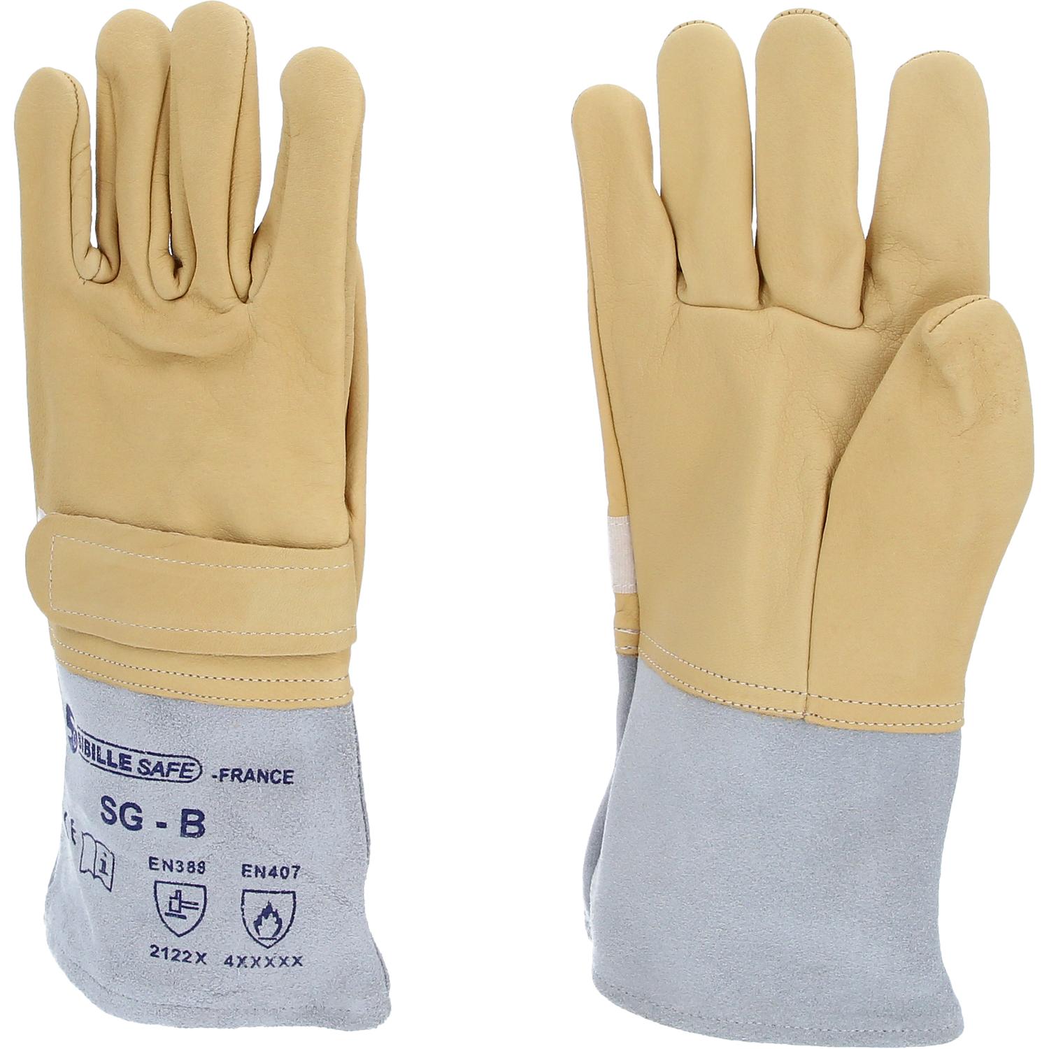 KS Tools Überzieh-Handschuh für Elektriker-Schutzhandschuh, Größe 8+9-1 Hauptbild