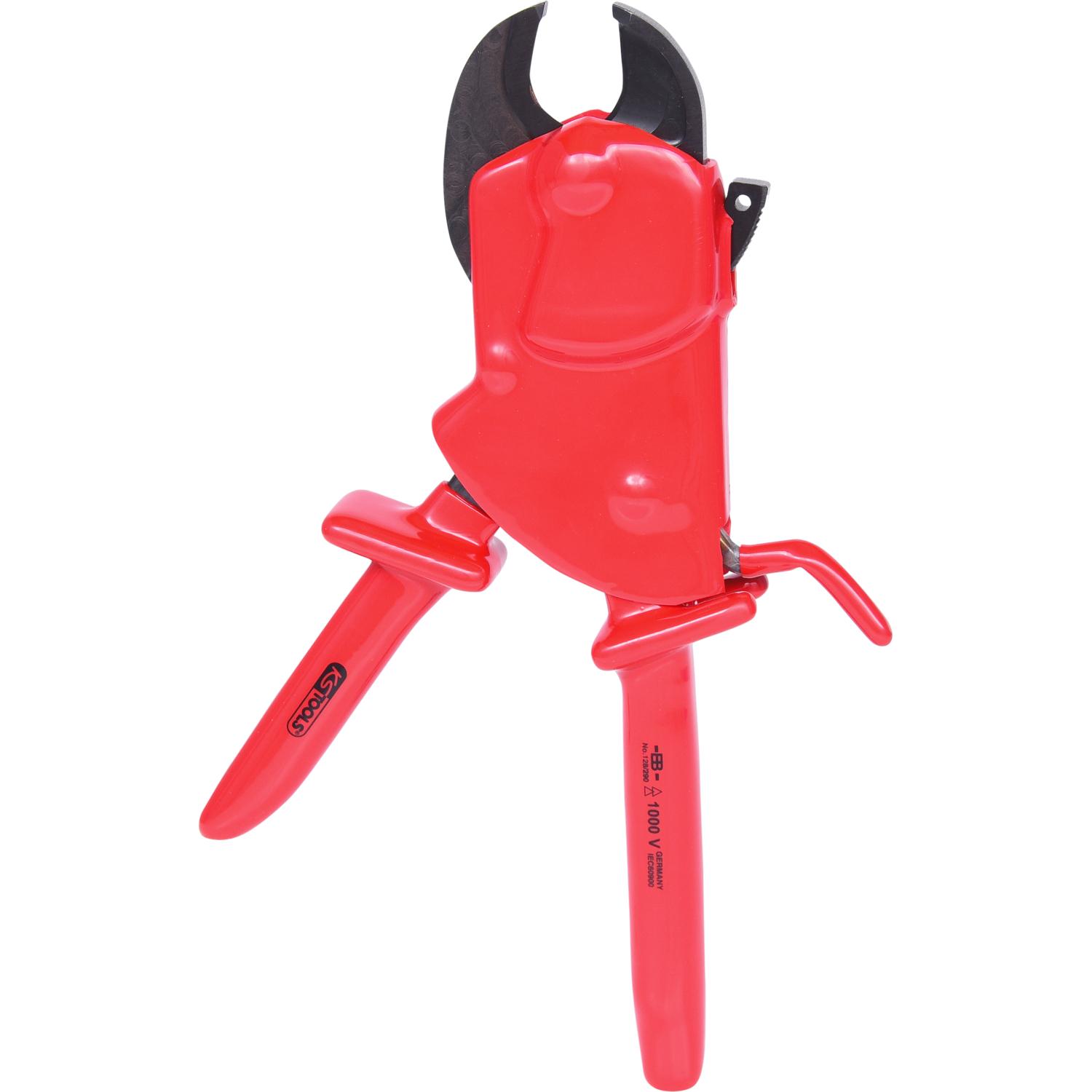 KS Tools Einhand-Ratschenkabelschere mit Schutzisolierung, 290mm-2 Hauptbild