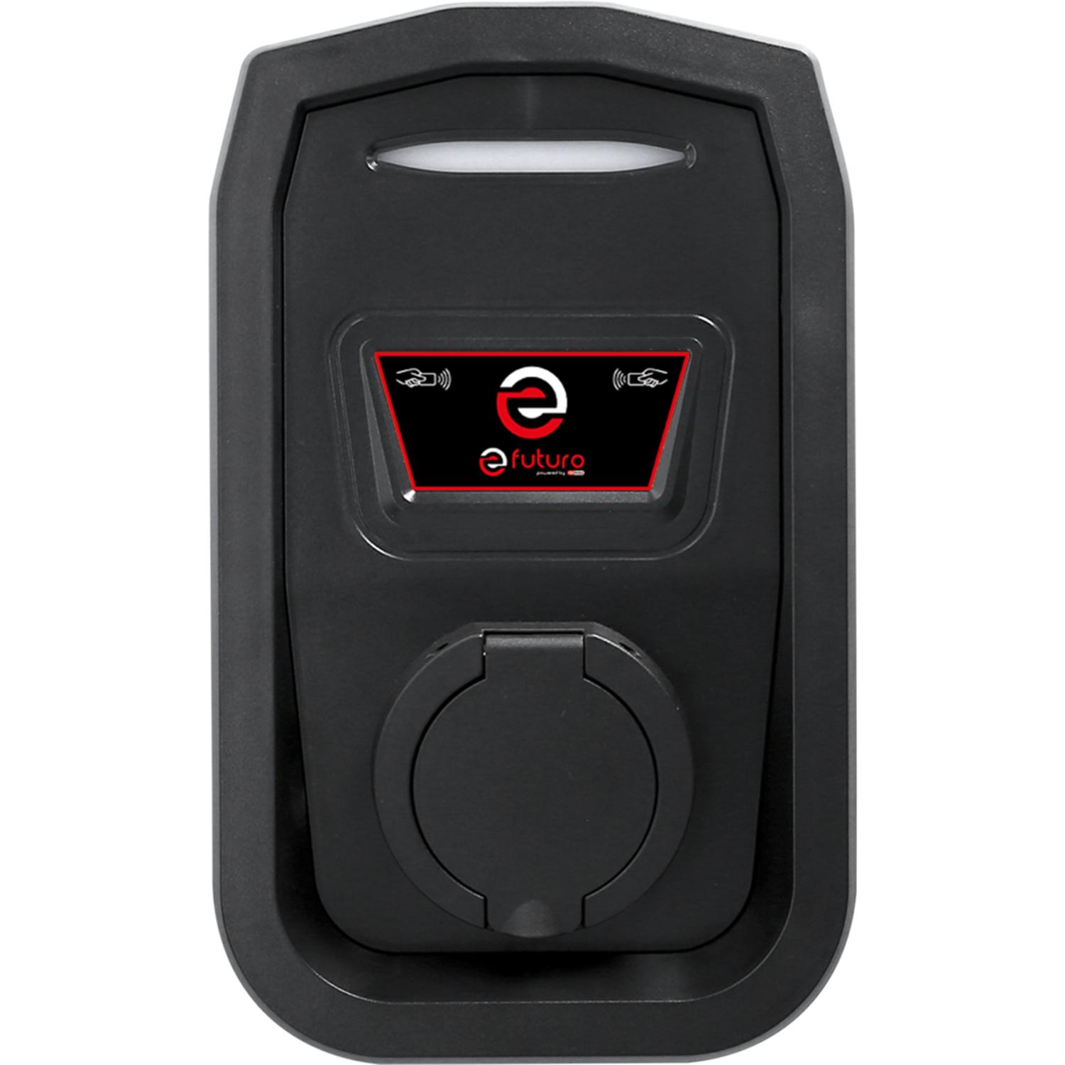 KS Tools efuturo Wallbox mit Typ 2 Steckdose, 3 Phasen, bis zu 22 kW, 32 A, 400 V, Mode 3, mit RFID Zugangskontrolle, ohne Stromzähler-1 Hauptbild