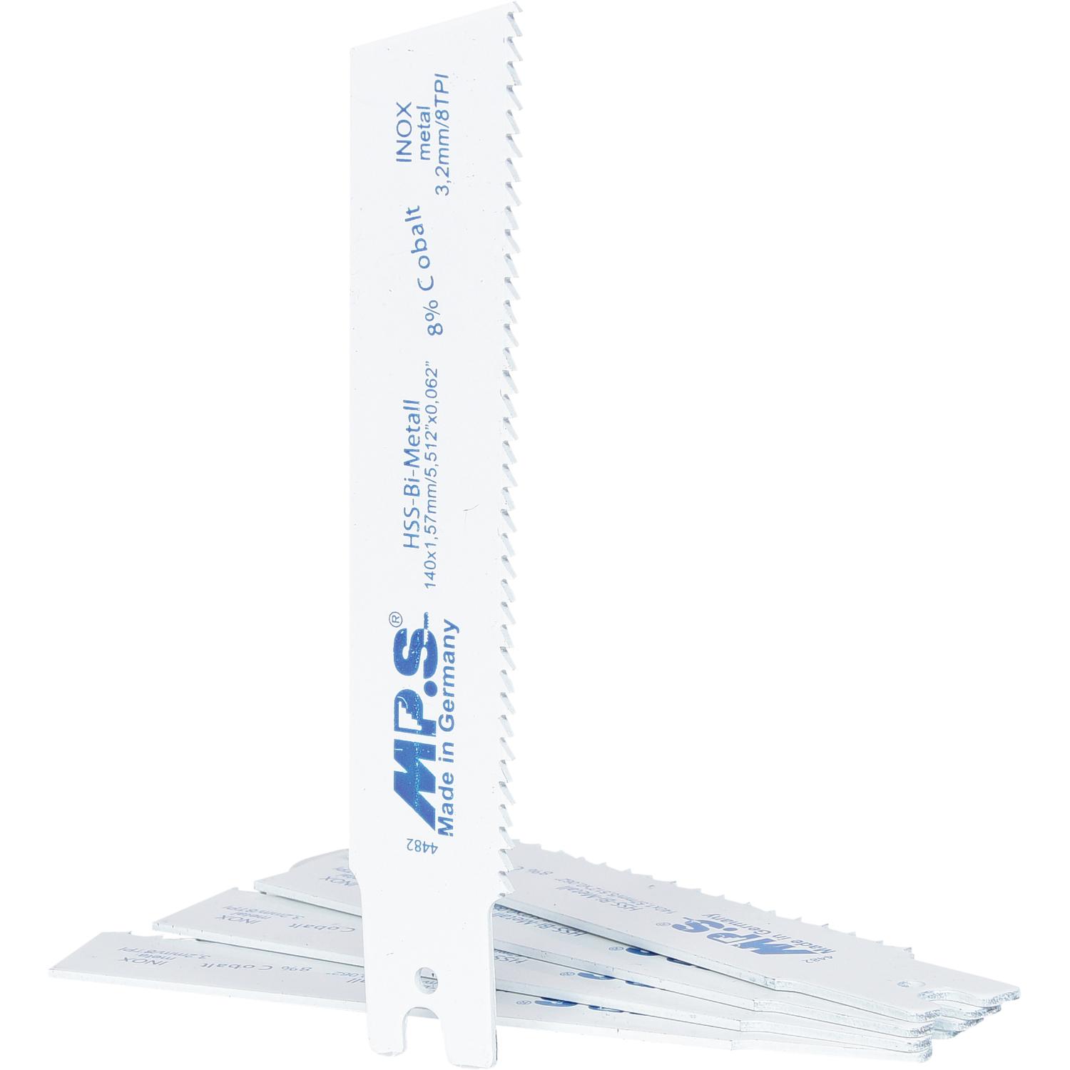 KS Tools Säbelsägeblatt Rems, HSS-Bi-Metall, 140mm, 3,2mm, 5er Pack-2 Hauptbild