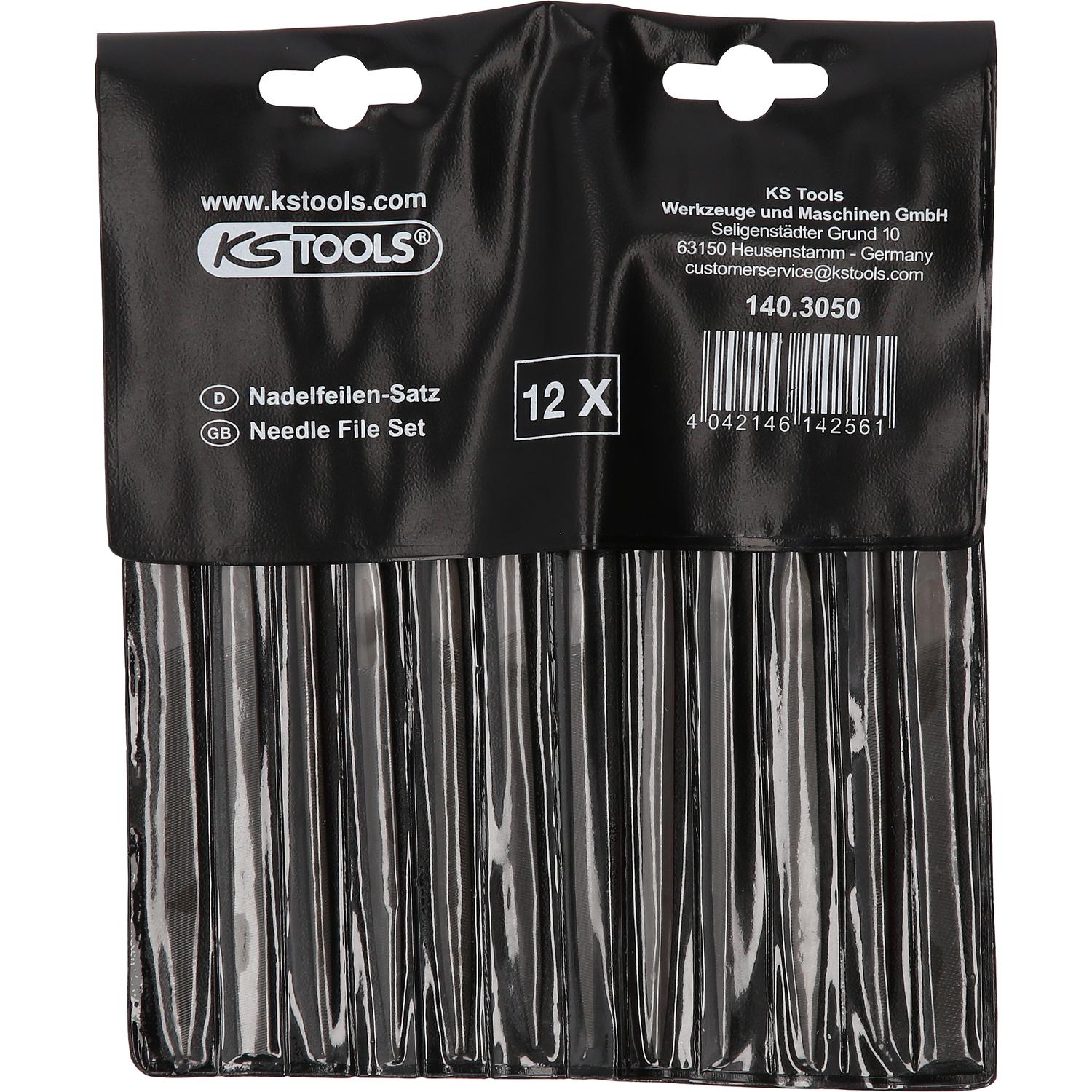 KS Tools Nadelfeilen-Satz mit Kunststoffheft, 12-tlg-2 Hauptbild
