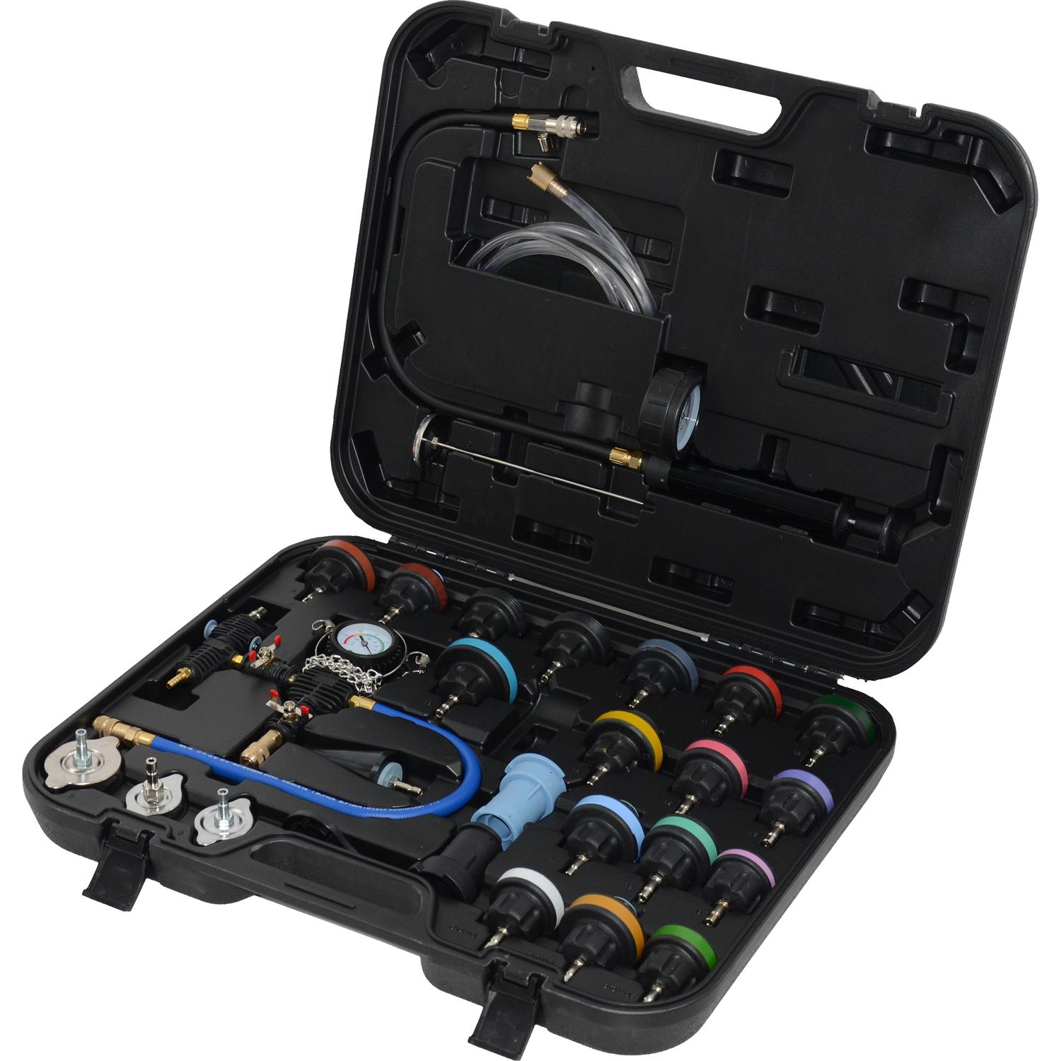 KS Tools MASTER Kühlsystem-Diagnose-Service-Satz, 28-tlg-2 Hauptbild