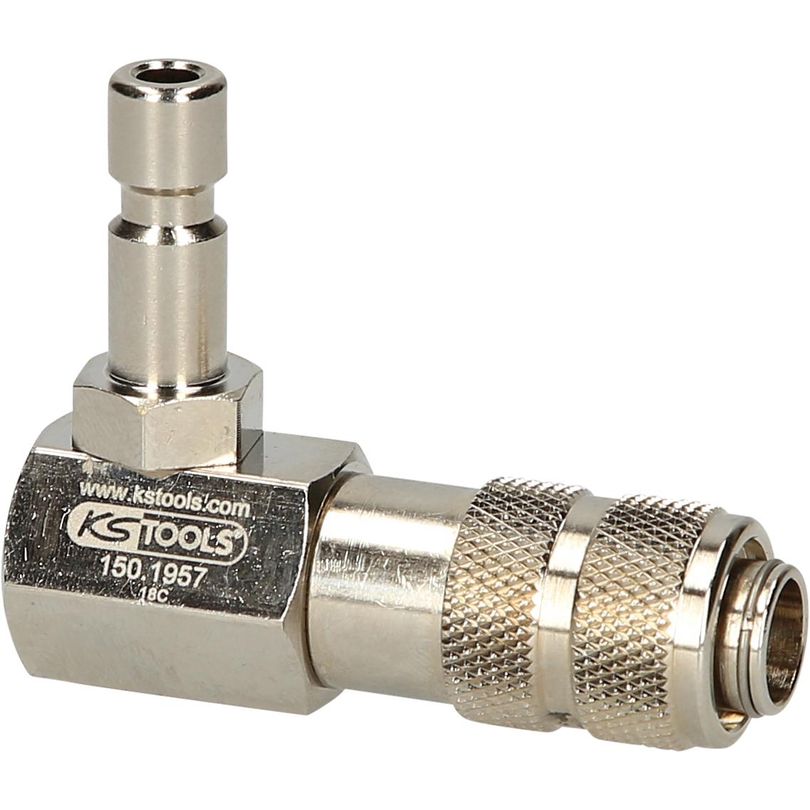 KS Tools Kühlsystem-Bajonettadapter, 90° abgewinkelt-1 Hauptbild