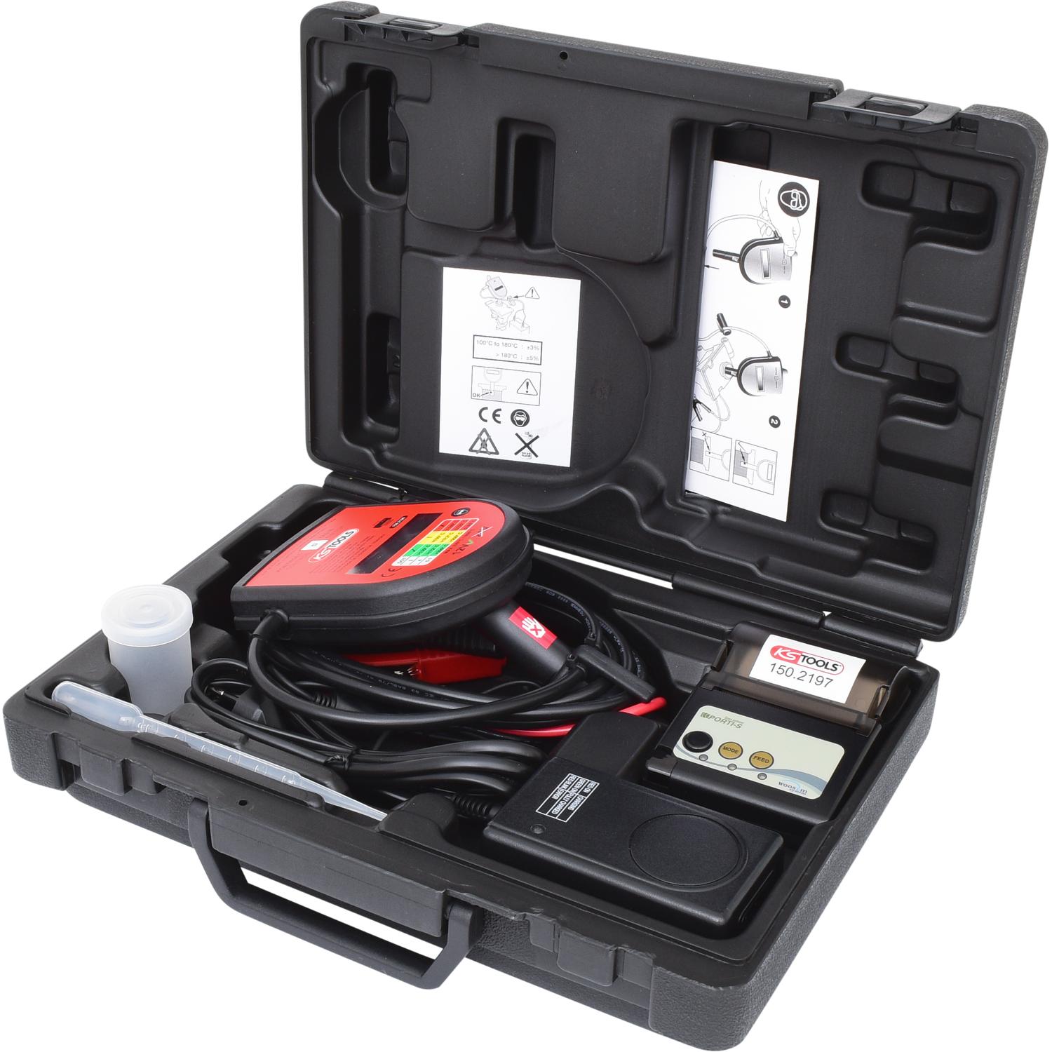 KS Tools Digitaler Bremsflüssigkeits-Tester-Satz, 2-tlg-1 Hauptbild
