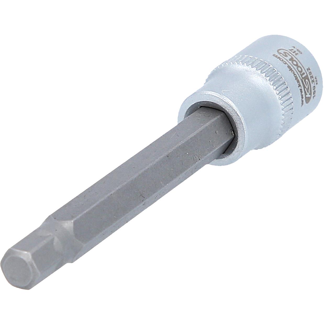KS Tools 3/8" Bit-Stecknuss für Innensechskant-Schrauben am Bremssattel, 7 mm, 92 mm lang-1 Hauptbild