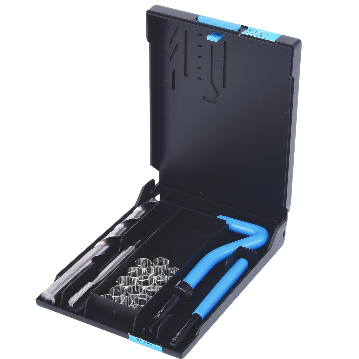 KS Tools Nirostahl Gewinde-Reparatur-Satz M10x1,0x14mm, 19-tlg-1 Hauptbild