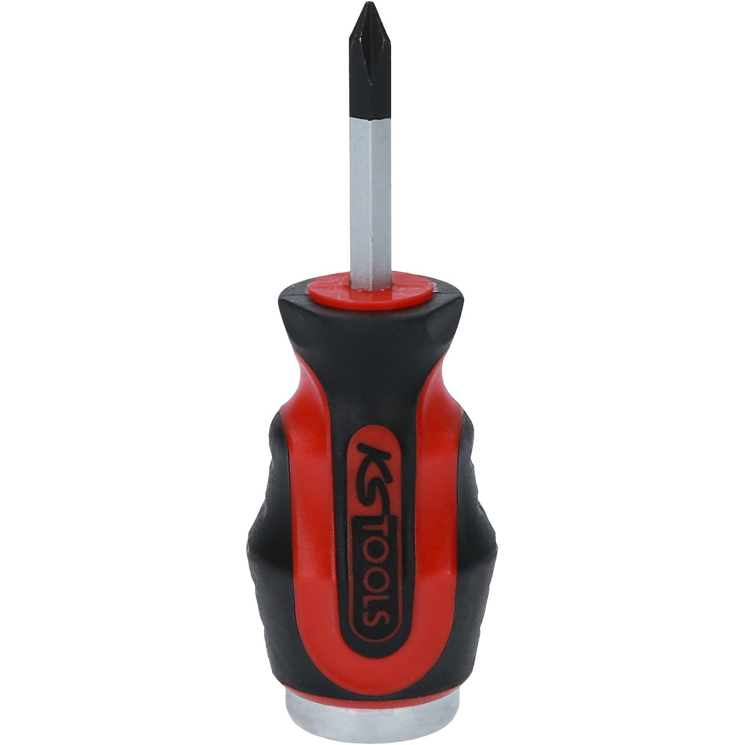 KS Tools ERGOTORQUEmax Schlagkappen-Schraubendreher, PH1, kurze Form-1 Hauptbild