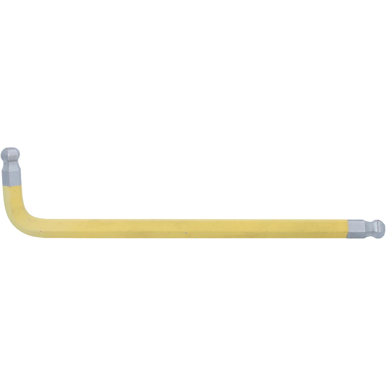 KS Tools Doppel-Kugelkopf-Innensechskant-Winkelstiftschlüssel, XL, 14,0mm, Zinkgelb-1 Hauptbild