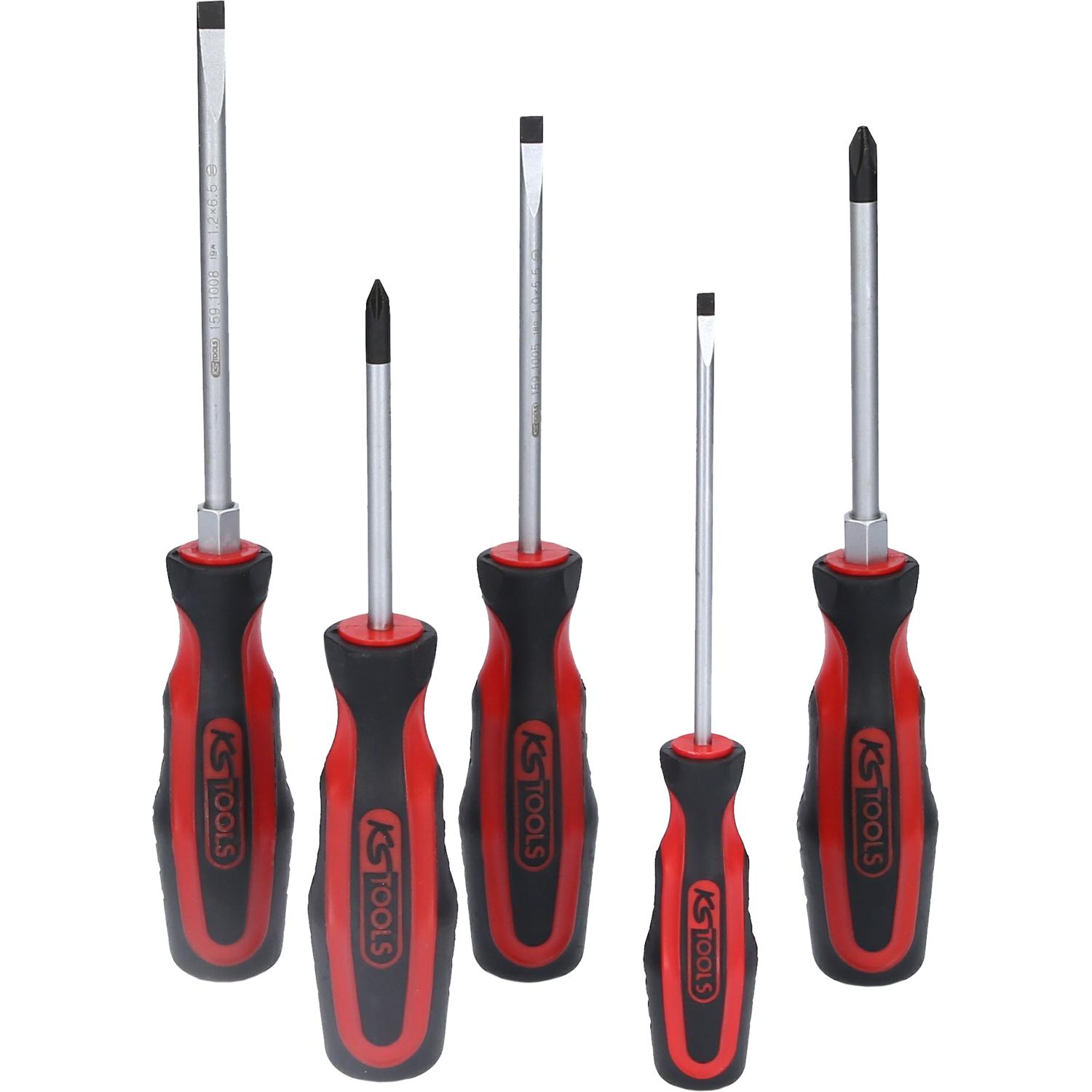 KS Tools ERGOTORQUEplus Schraubendreher-Satz, 5-tlg-2 Hauptbild