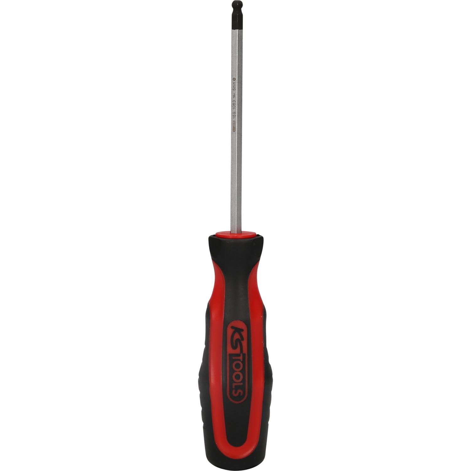 KS Tools ERGOTORQUEplus Schraubendreher Innensechskant mit Kugelkopf, 5,0mm-1 Hauptbild