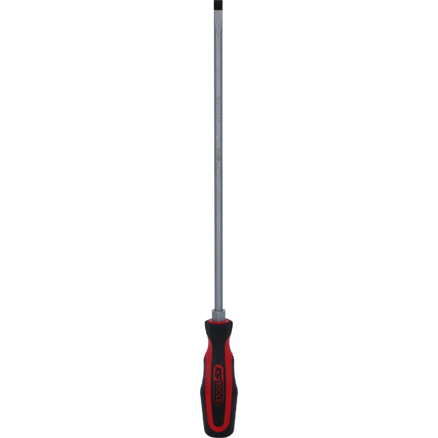 KS Tools ERGOTORQUEplus Schlitz-Schraubendreher, 8mm, 405mm lang-1 Hauptbild